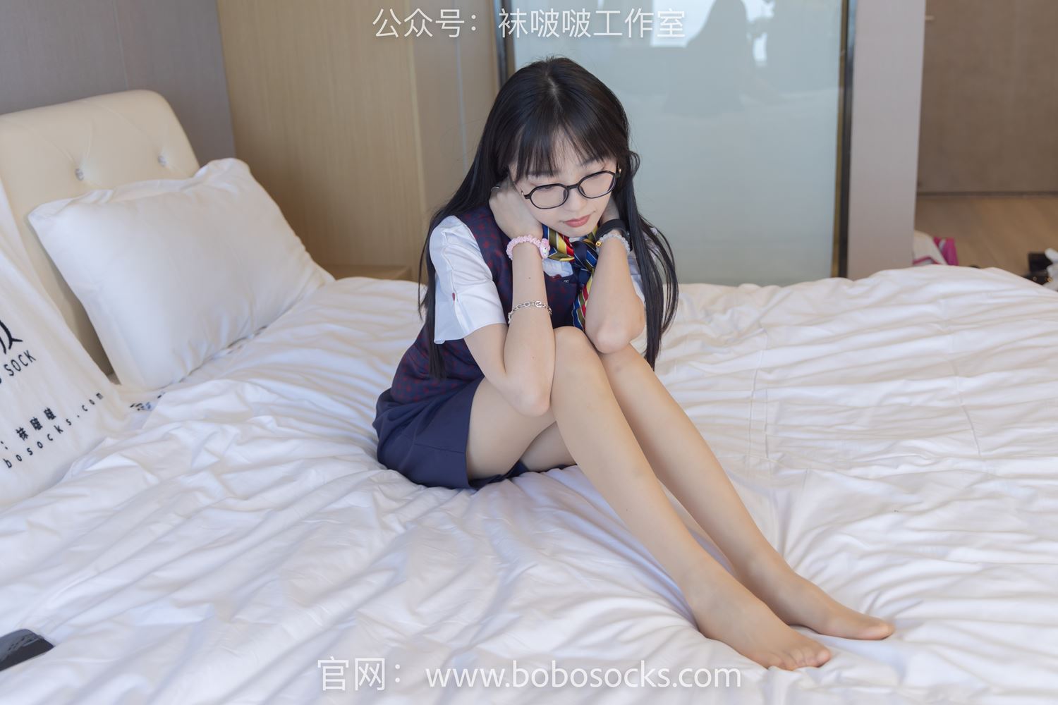 图片[106]-[BoBoSocks袜啵啵]NO.115 稚予-平底鞋、肉丝、空姐制服[136P] – 速更版-美库