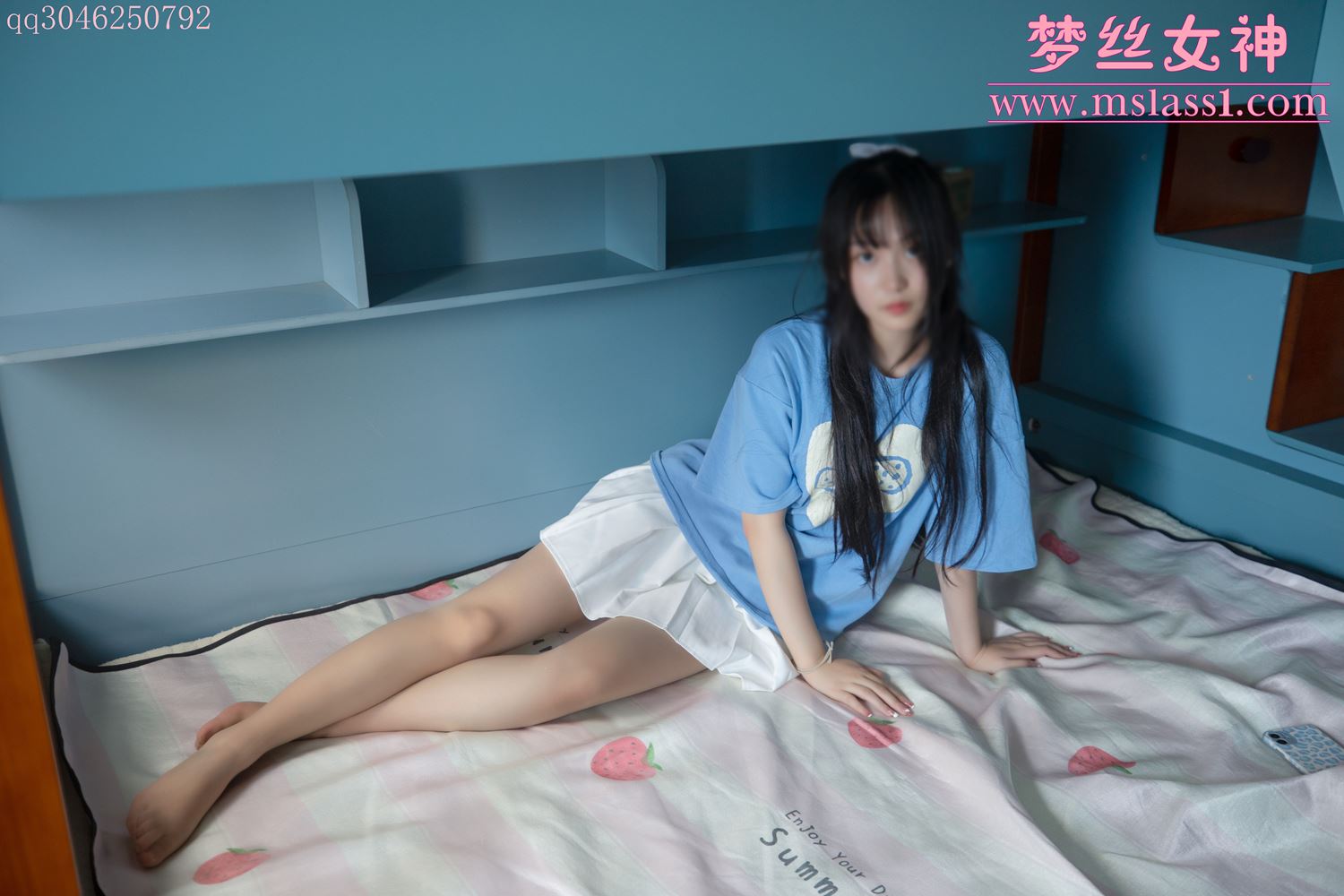 图片[25]-[MSLASS]梦丝女神 蓝菲菲 学妹闺房 [59P] – 速更版-美库