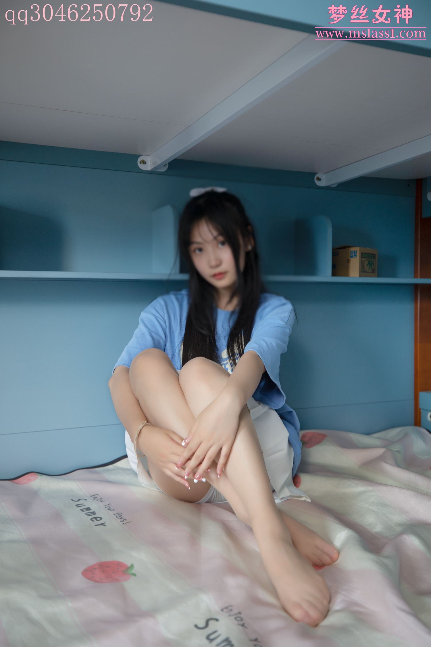 图片[26]-[MSLASS]梦丝女神 蓝菲菲 学妹闺房 [59P] – 速更版-美库