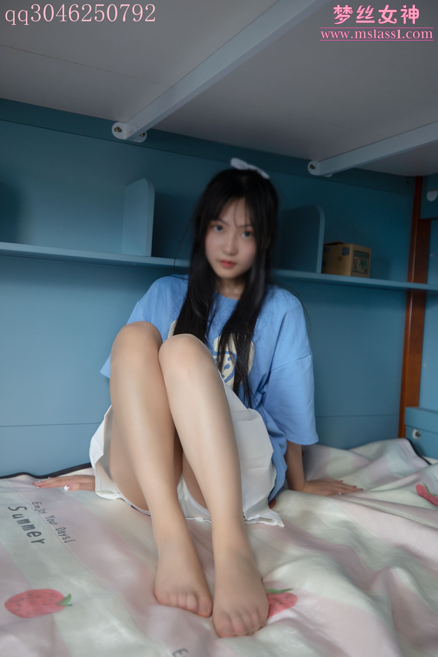 图片[28]-[MSLASS]梦丝女神 蓝菲菲 学妹闺房 [59P] – 速更版-美库