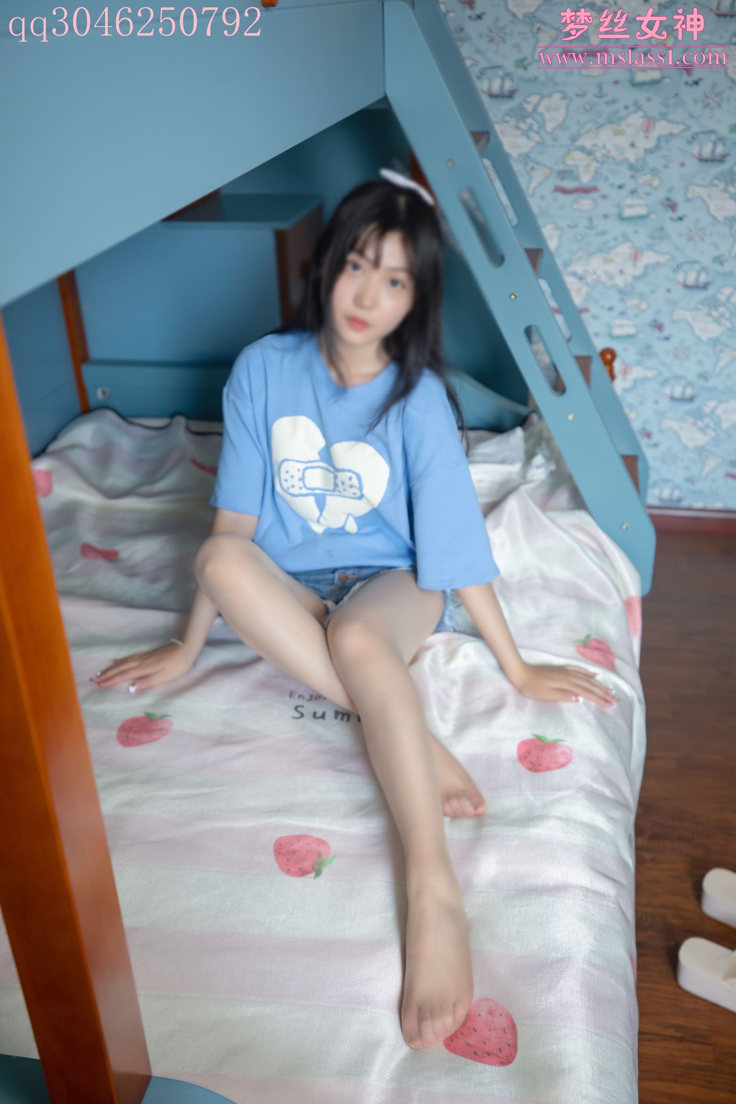 图片[31]-[MSLASS]梦丝女神 蓝菲菲 学妹闺房 [59P] – 速更版-美库
