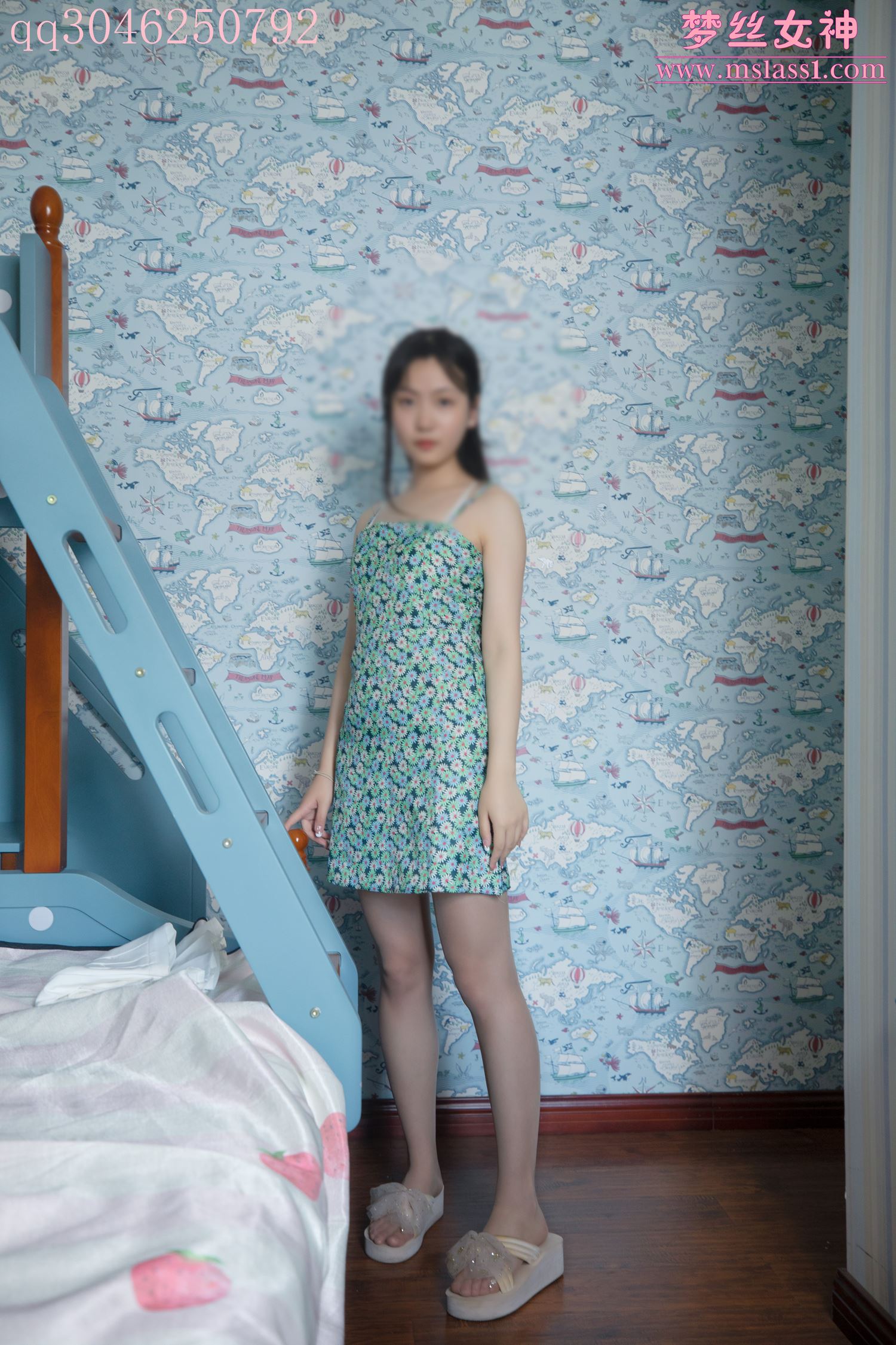 图片[42]-[MSLASS]梦丝女神 蓝菲菲 学妹闺房 [59P] – 速更版-美库