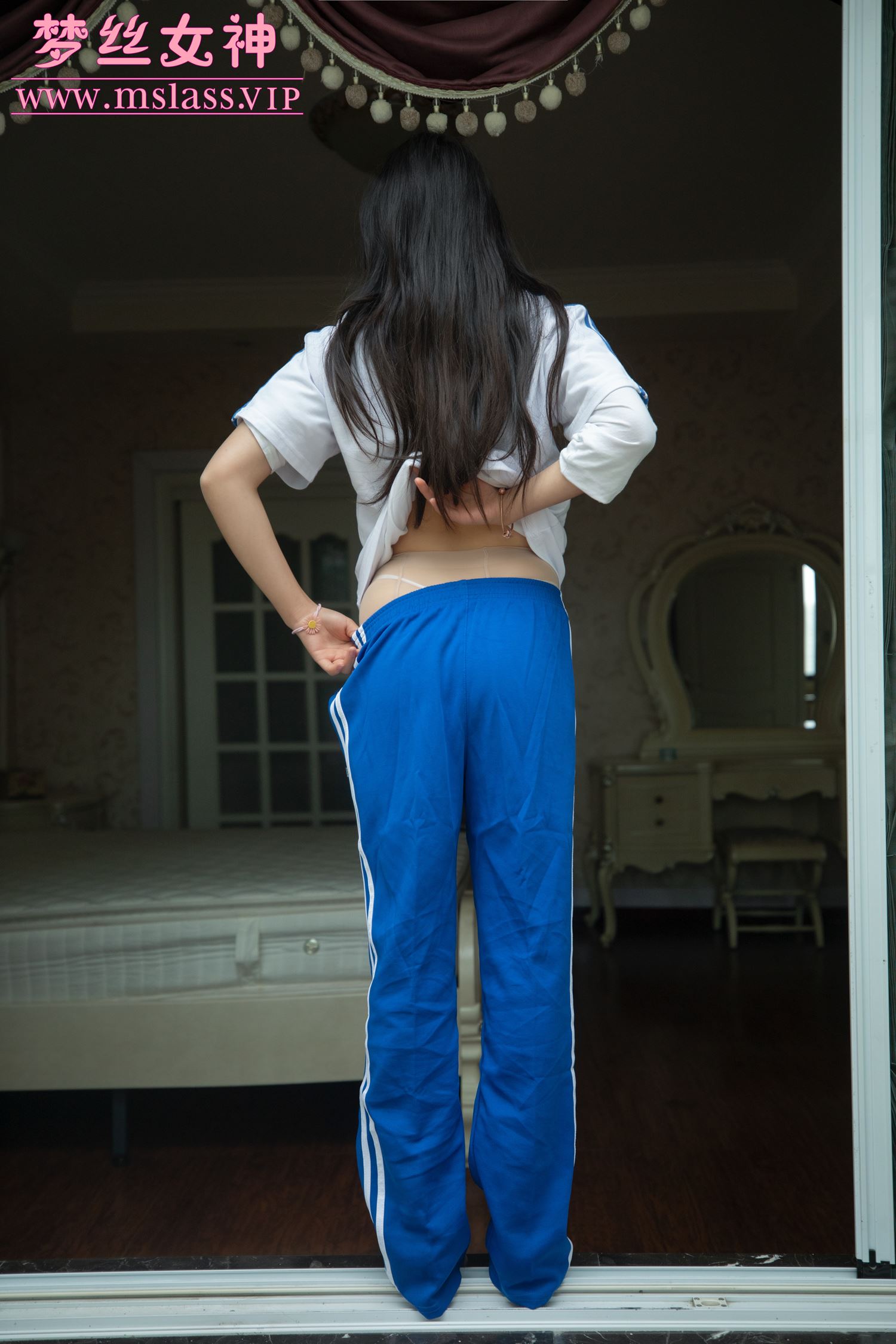 图片[32]-[MSLASS]梦丝女神灵唯 蓝色校服 – 速更版-美库