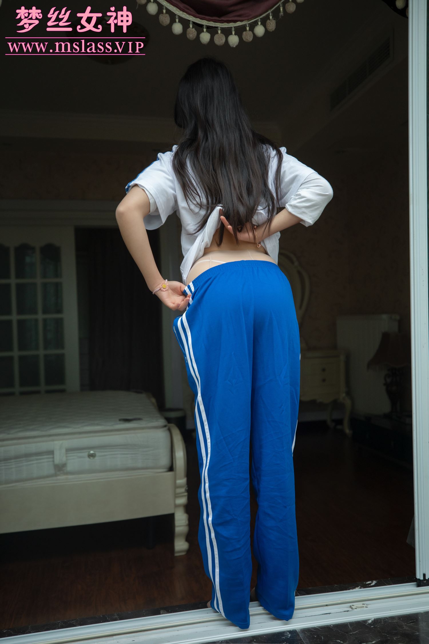 图片[33]-[MSLASS]梦丝女神灵唯 蓝色校服 – 速更版-美库