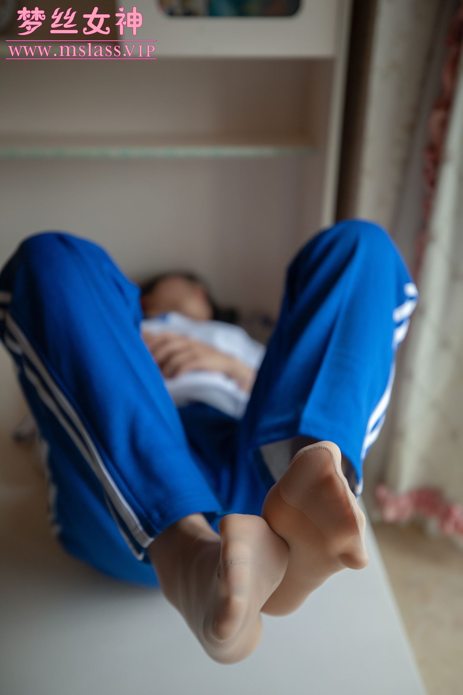 图片[46]-[MSLASS]梦丝女神灵唯 蓝色校服 – 速更版-美库