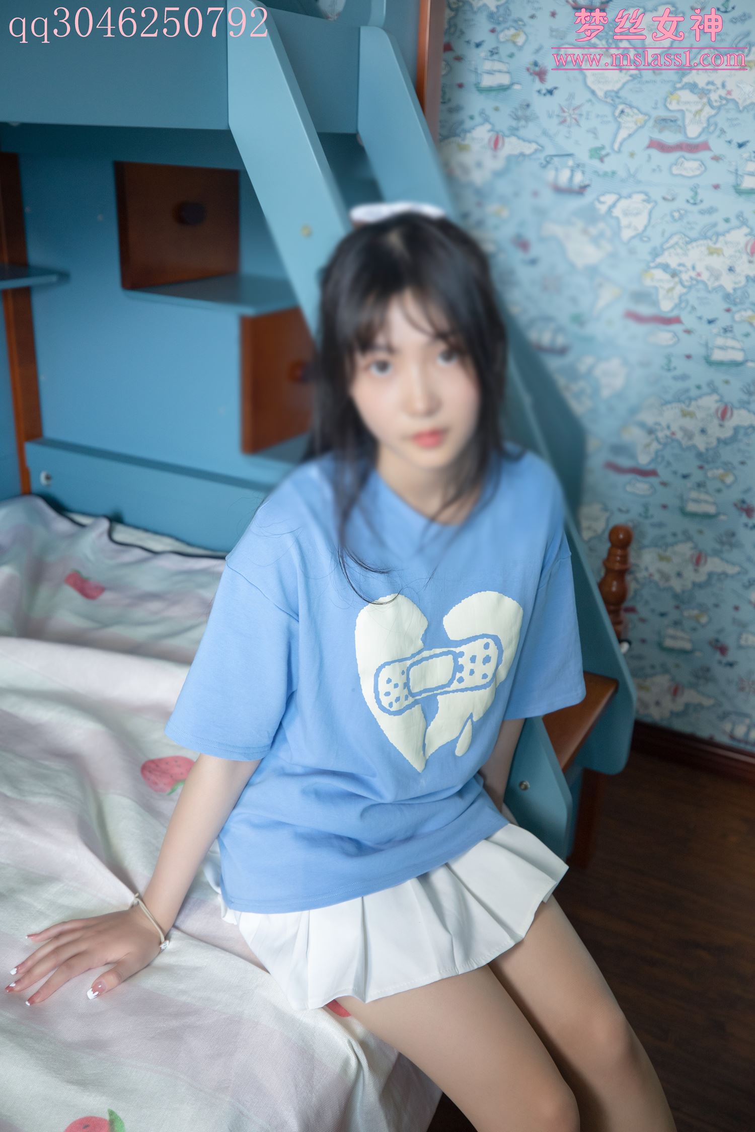 图片[58]-[MSLASS]梦丝女神 蓝菲菲 学妹闺房 [59P] – 速更版-美库