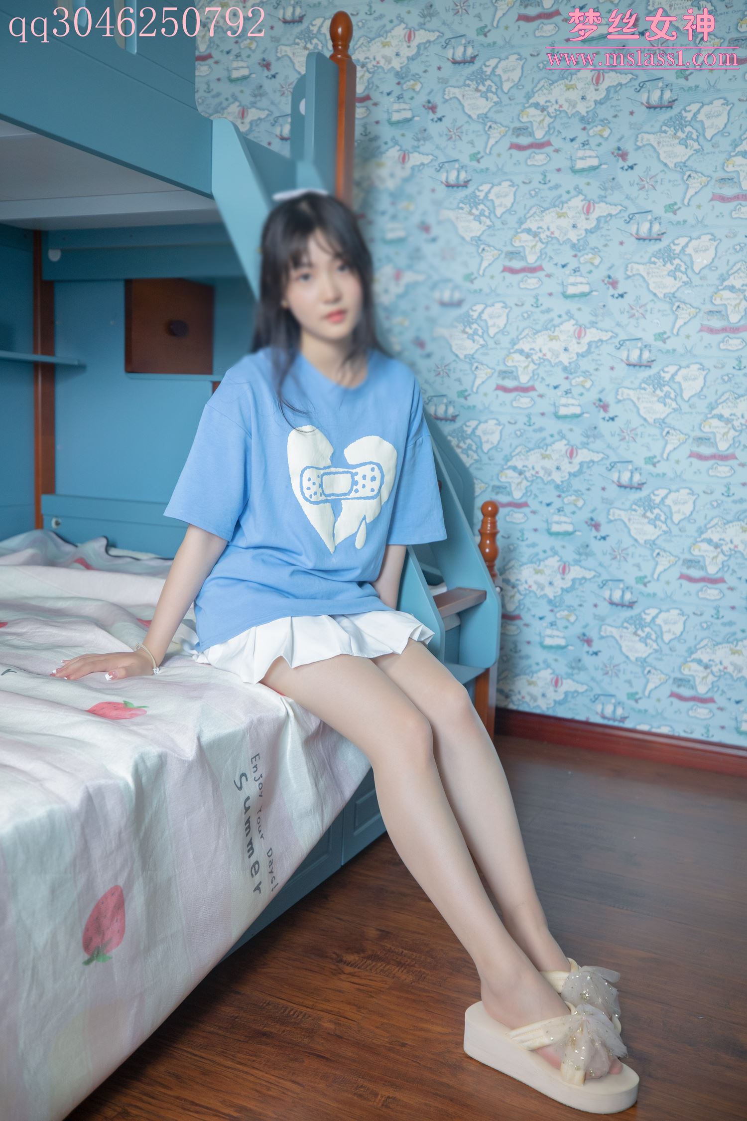 图片[59]-[MSLASS]梦丝女神 蓝菲菲 学妹闺房 [59P] – 速更版-美库
