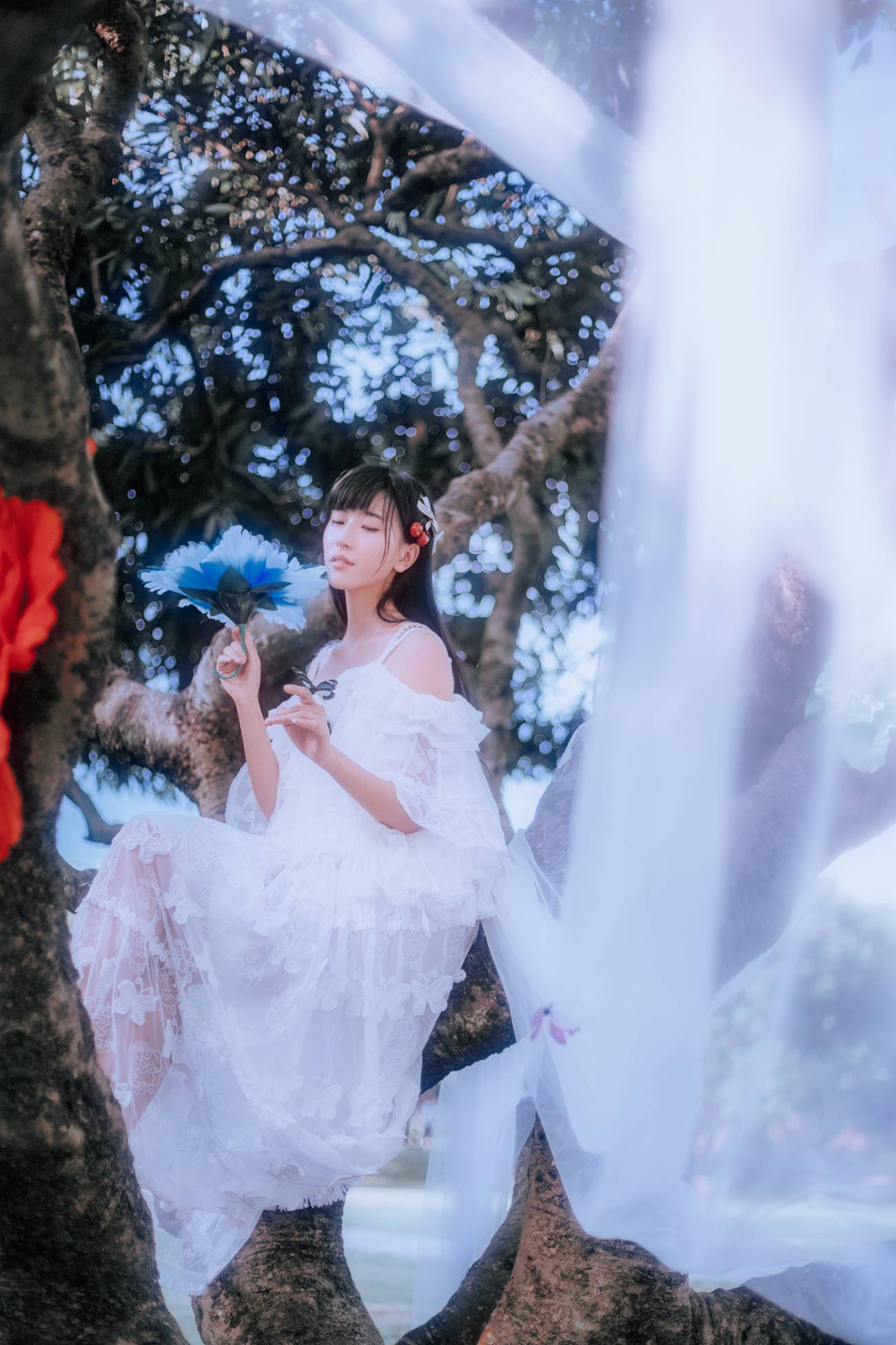 图片[16]-[YITUYU艺图语] 2021.09.13 花的嫁纱 颖儿 [22P] – 速更版-美库