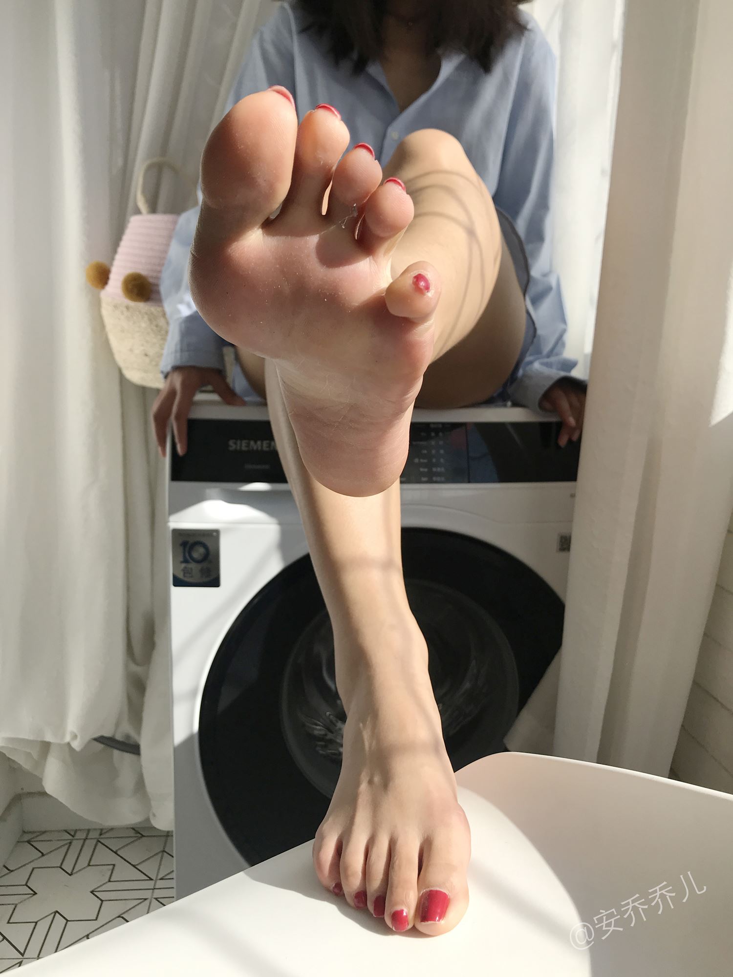 图片[26]-安乔乔儿(Nia乔乔) 阳台洗衣房[104P] – 速更版-美库