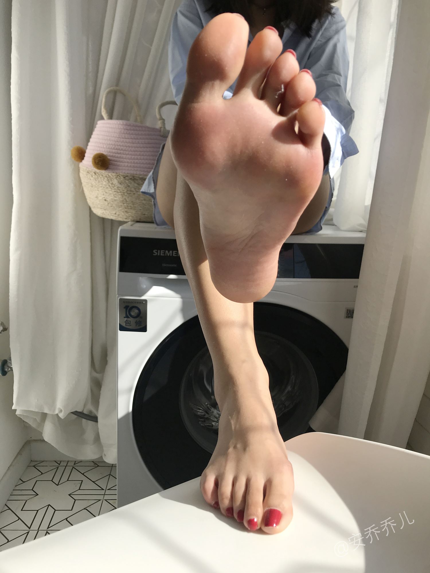 图片[27]-安乔乔儿(Nia乔乔) 阳台洗衣房[104P] – 速更版-美库