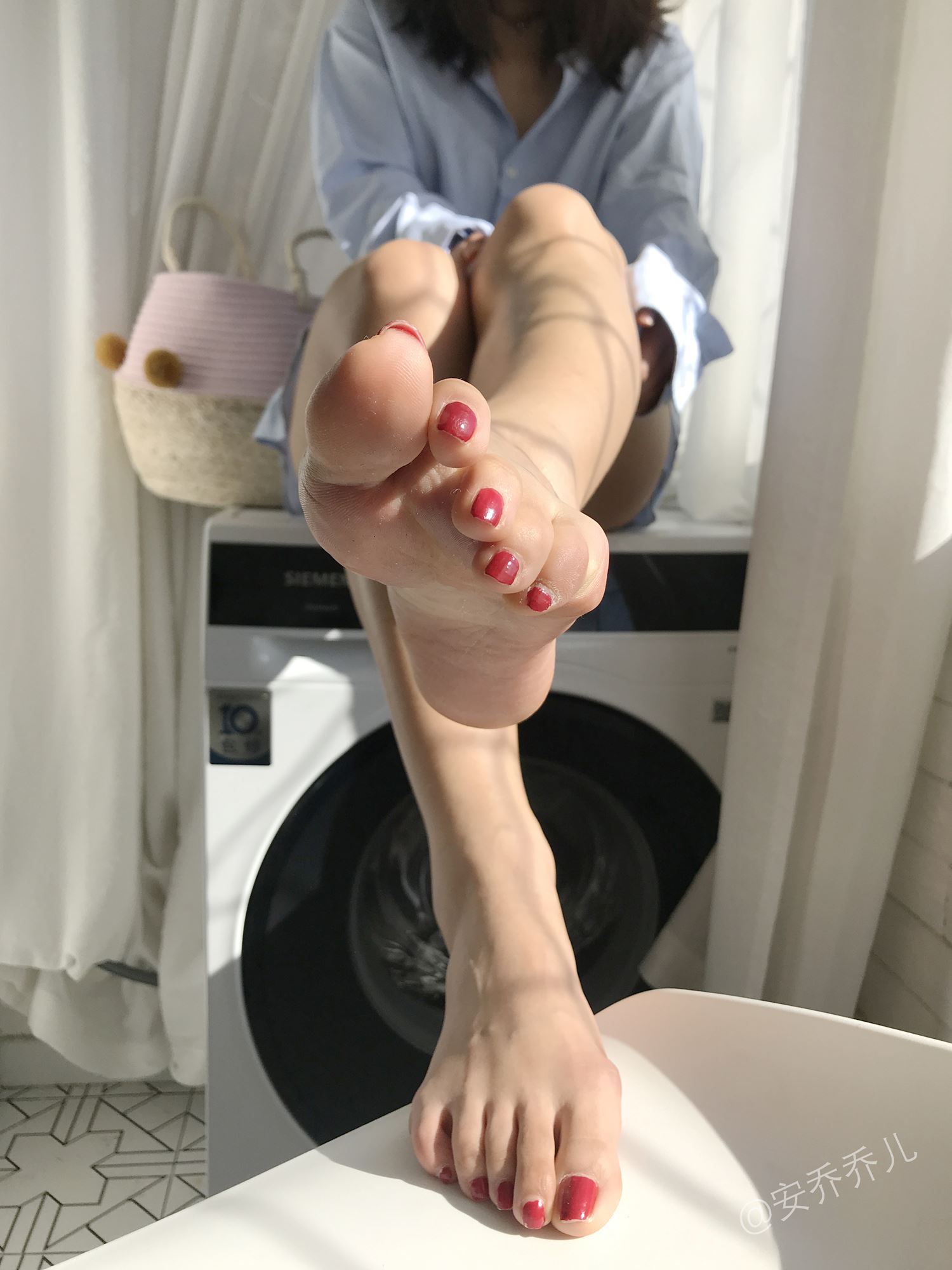 图片[30]-安乔乔儿(Nia乔乔) 阳台洗衣房[104P] – 速更版-美库