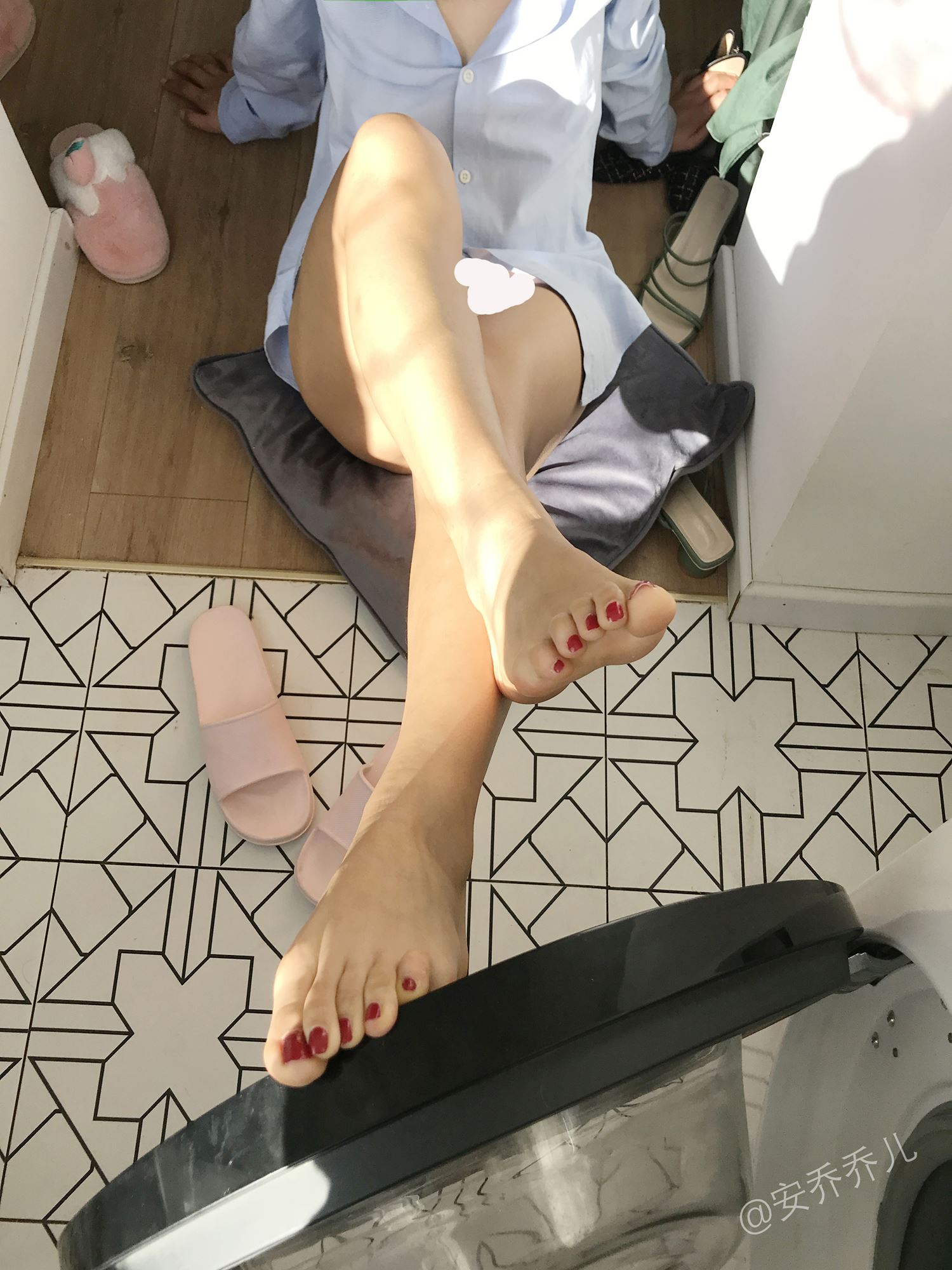 图片[46]-安乔乔儿(Nia乔乔) 阳台洗衣房[104P] – 速更版-美库