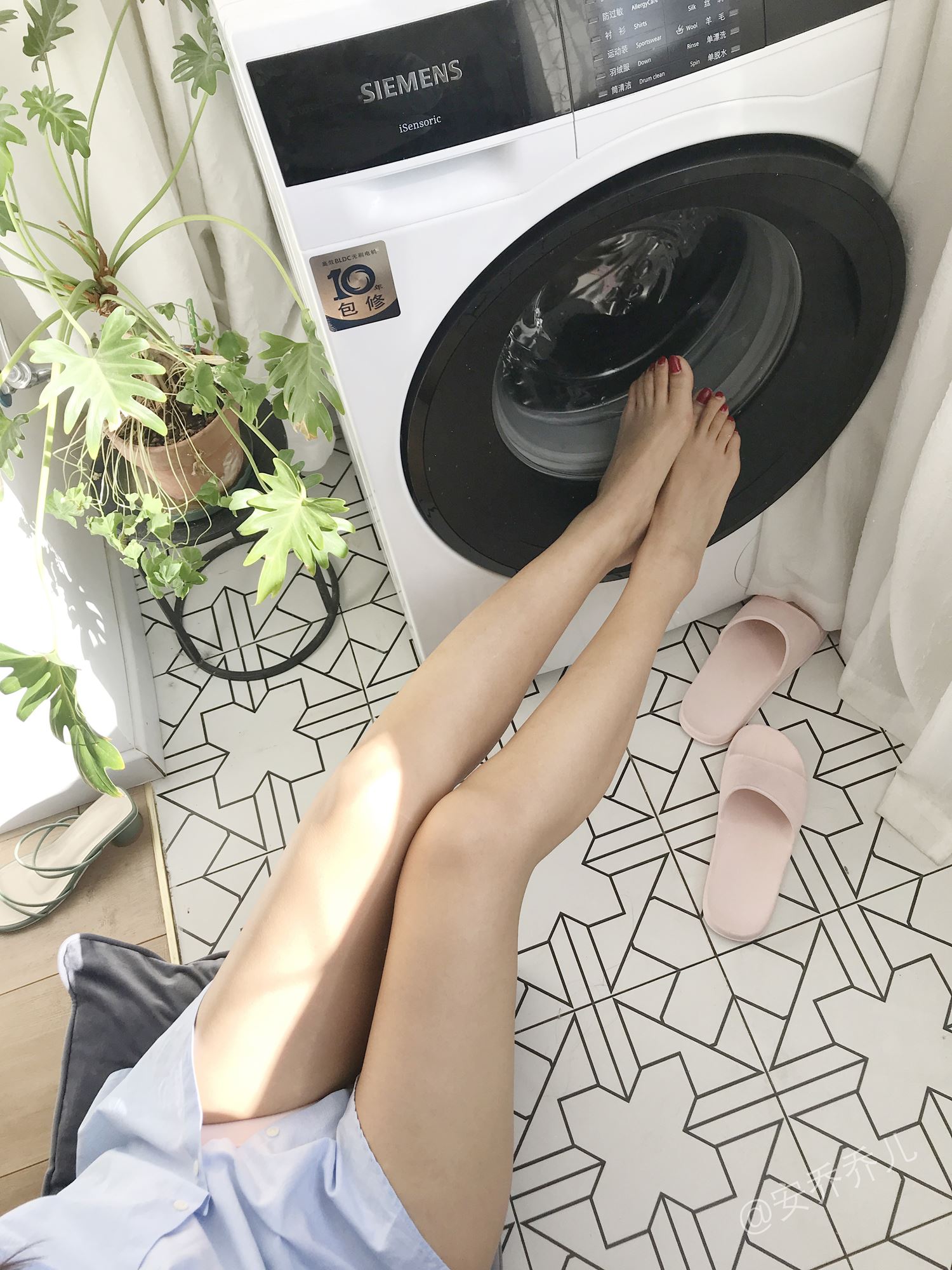 图片[54]-安乔乔儿(Nia乔乔) 阳台洗衣房[104P] – 速更版-美库