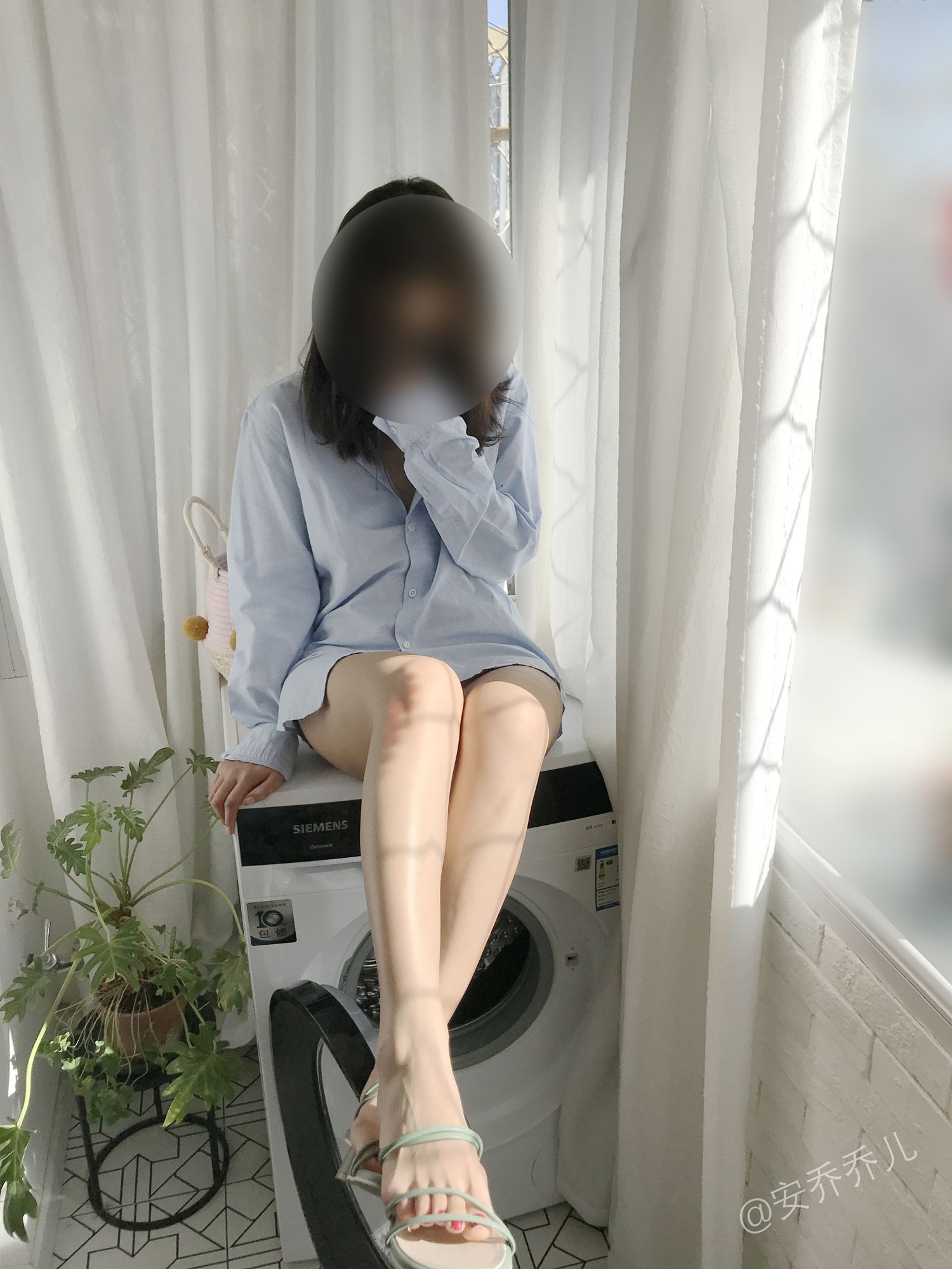 图片[74]-安乔乔儿(Nia乔乔) 阳台洗衣房[104P] – 速更版-美库