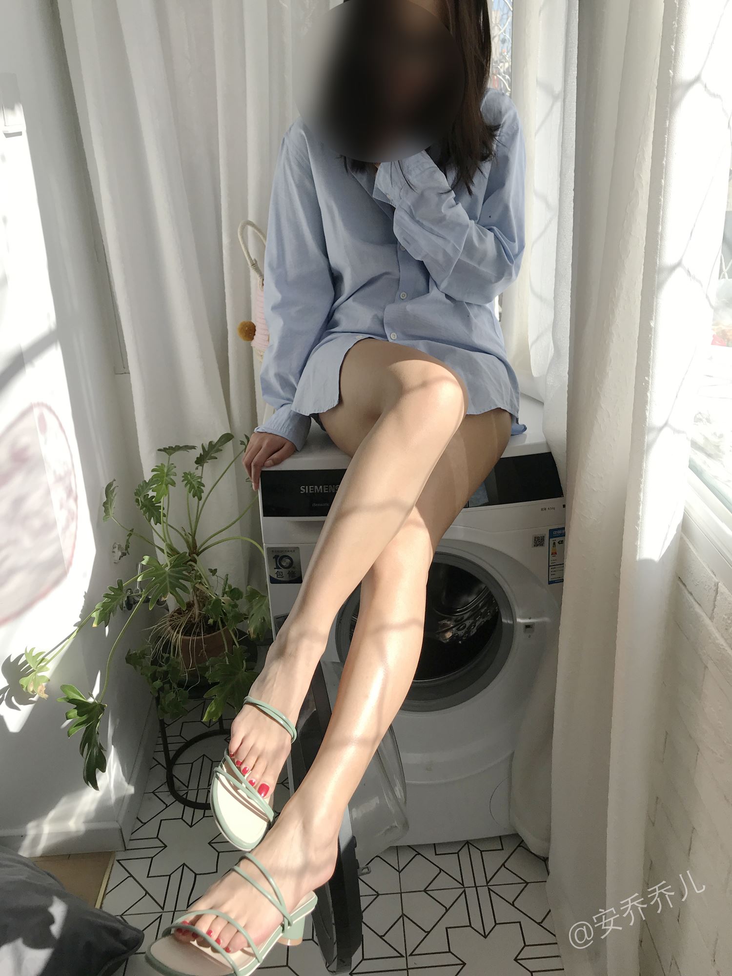 图片[75]-安乔乔儿(Nia乔乔) 阳台洗衣房[104P] – 速更版-美库