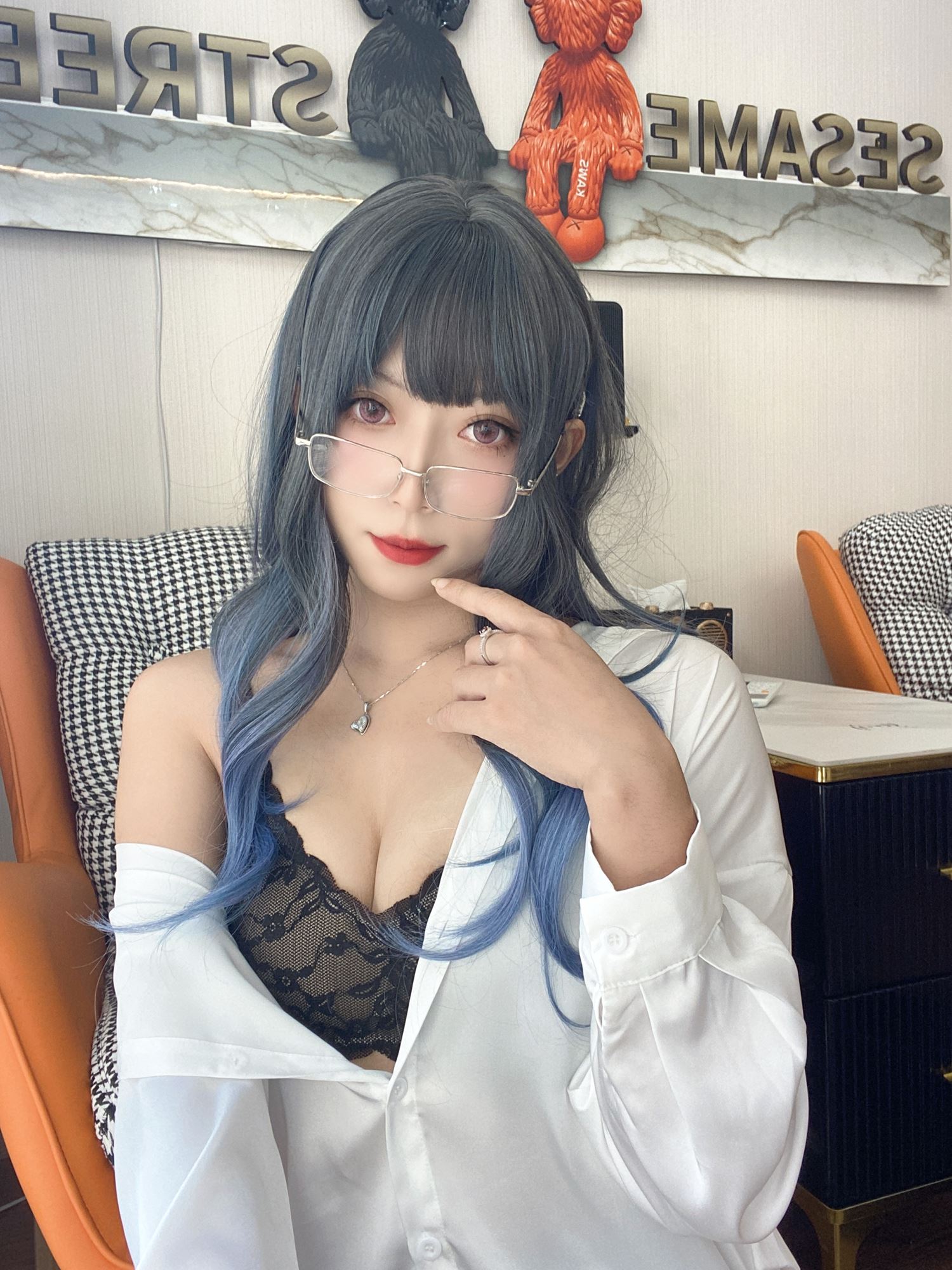 图片[22]-动漫博主Money冷冷  白衬衫 [34P] – 速更版-美库