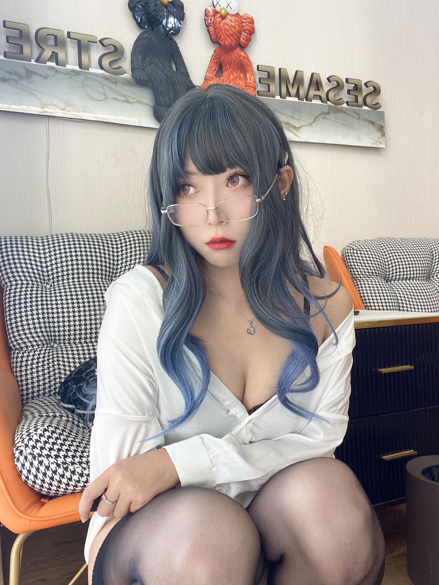 图片[27]-动漫博主Money冷冷  白衬衫 [34P] – 速更版-美库