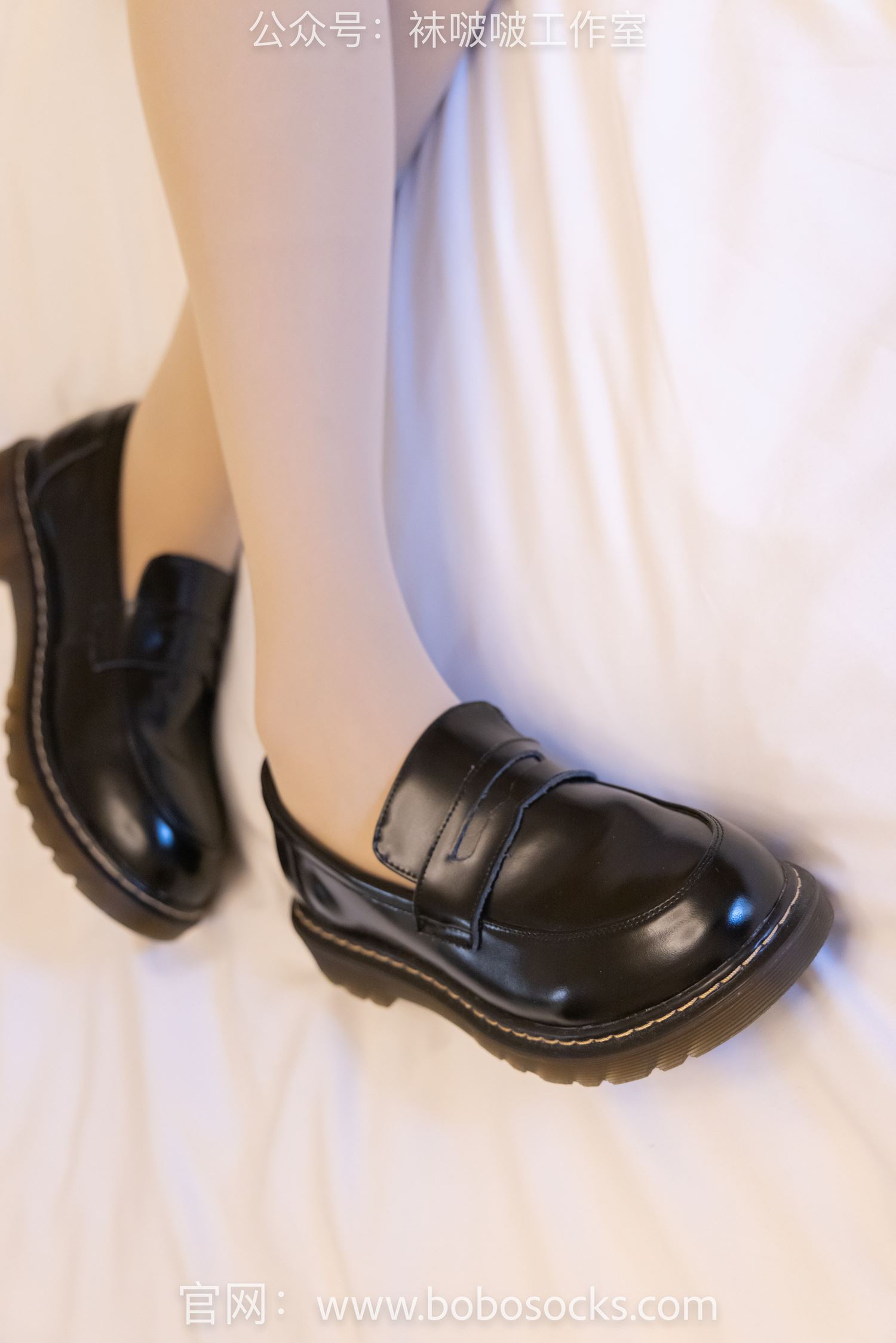 图片[33]-[BoBoSocks袜啵啵]NO.117 小甜豆-黑皮鞋、厚肉丝[135P] – 速更版-美库