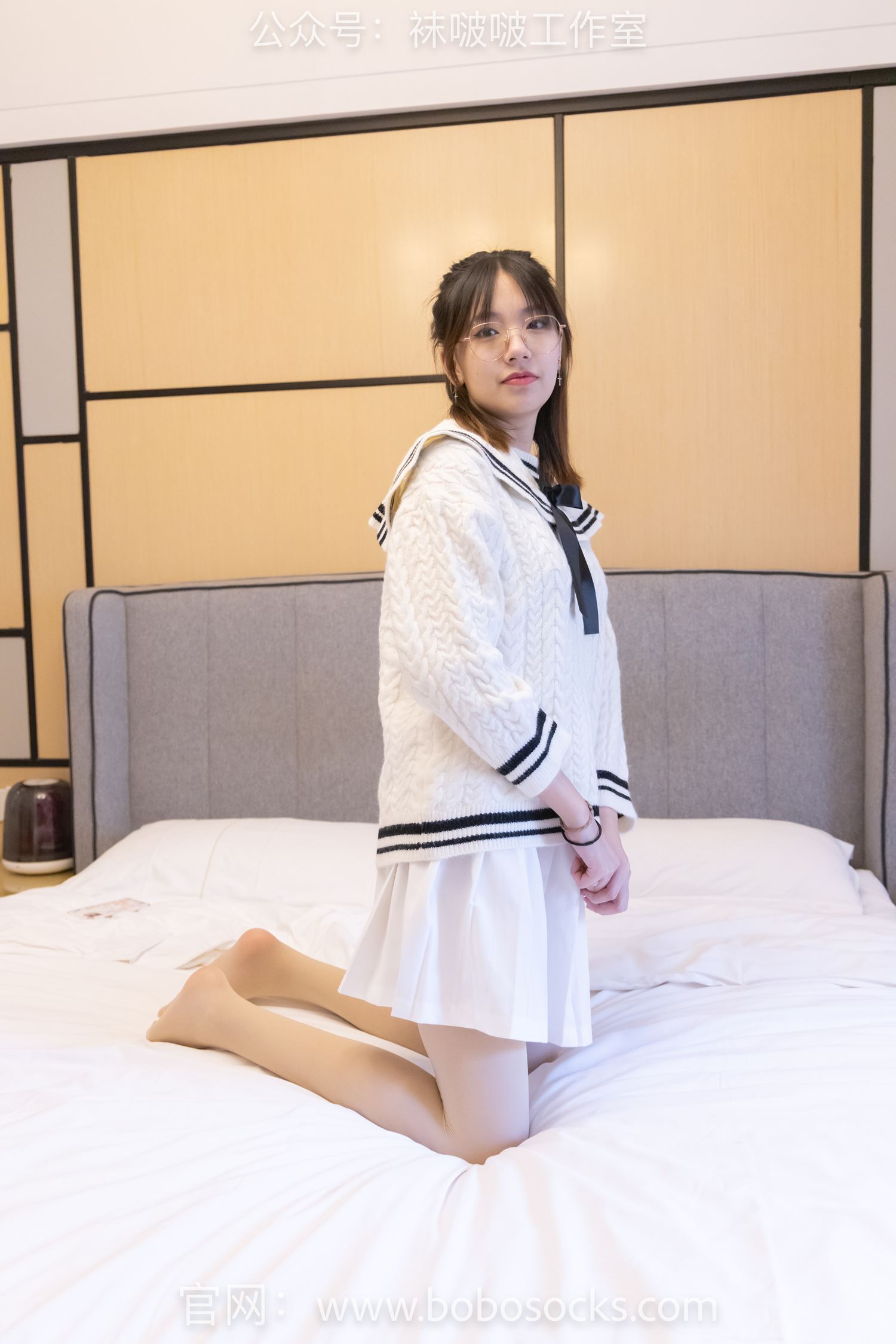 图片[65]-[BoBoSocks袜啵啵]NO.117 小甜豆-黑皮鞋、厚肉丝[135P] – 速更版-美库