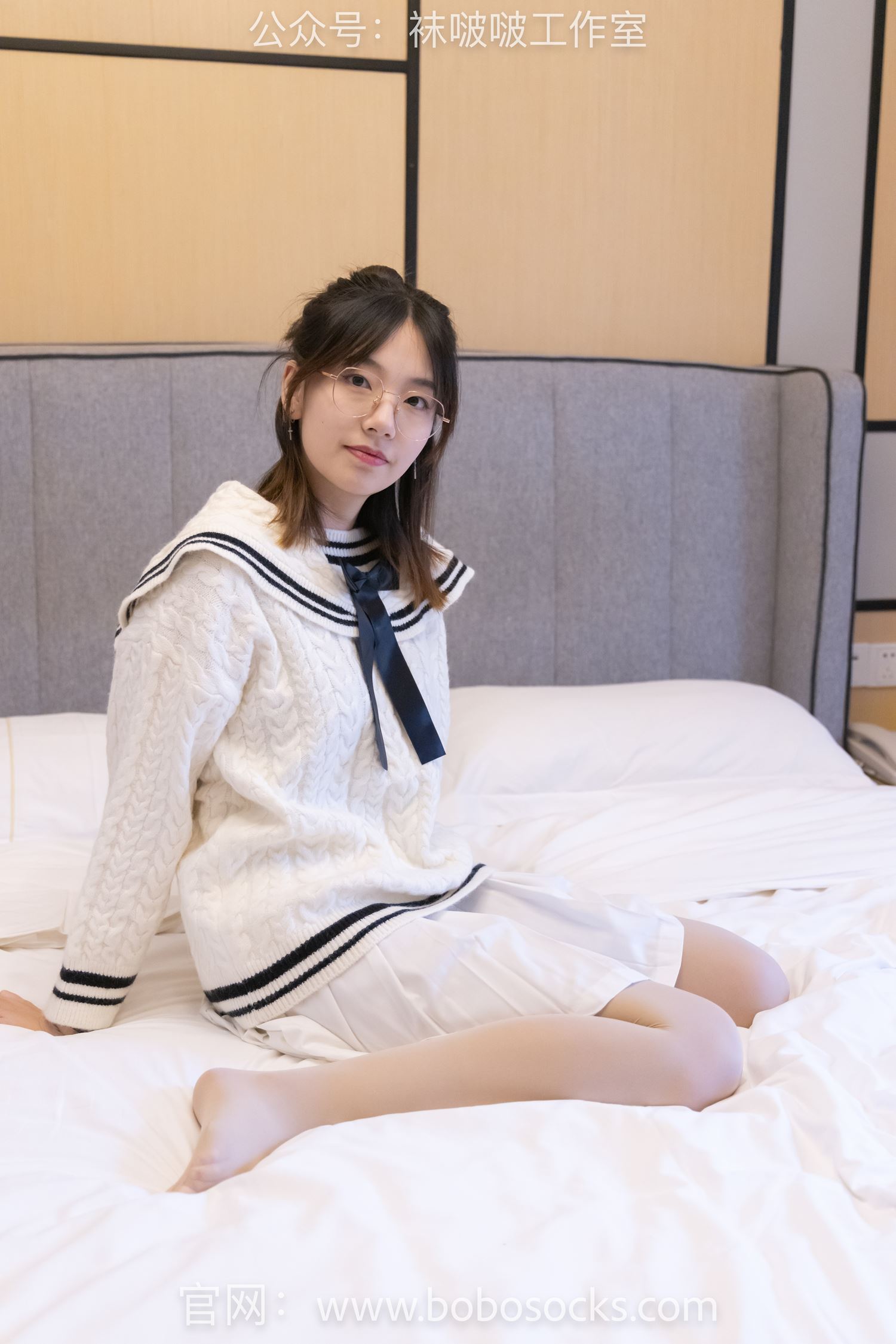 图片[80]-[BoBoSocks袜啵啵]NO.117 小甜豆-黑皮鞋、厚肉丝[135P] – 速更版-美库