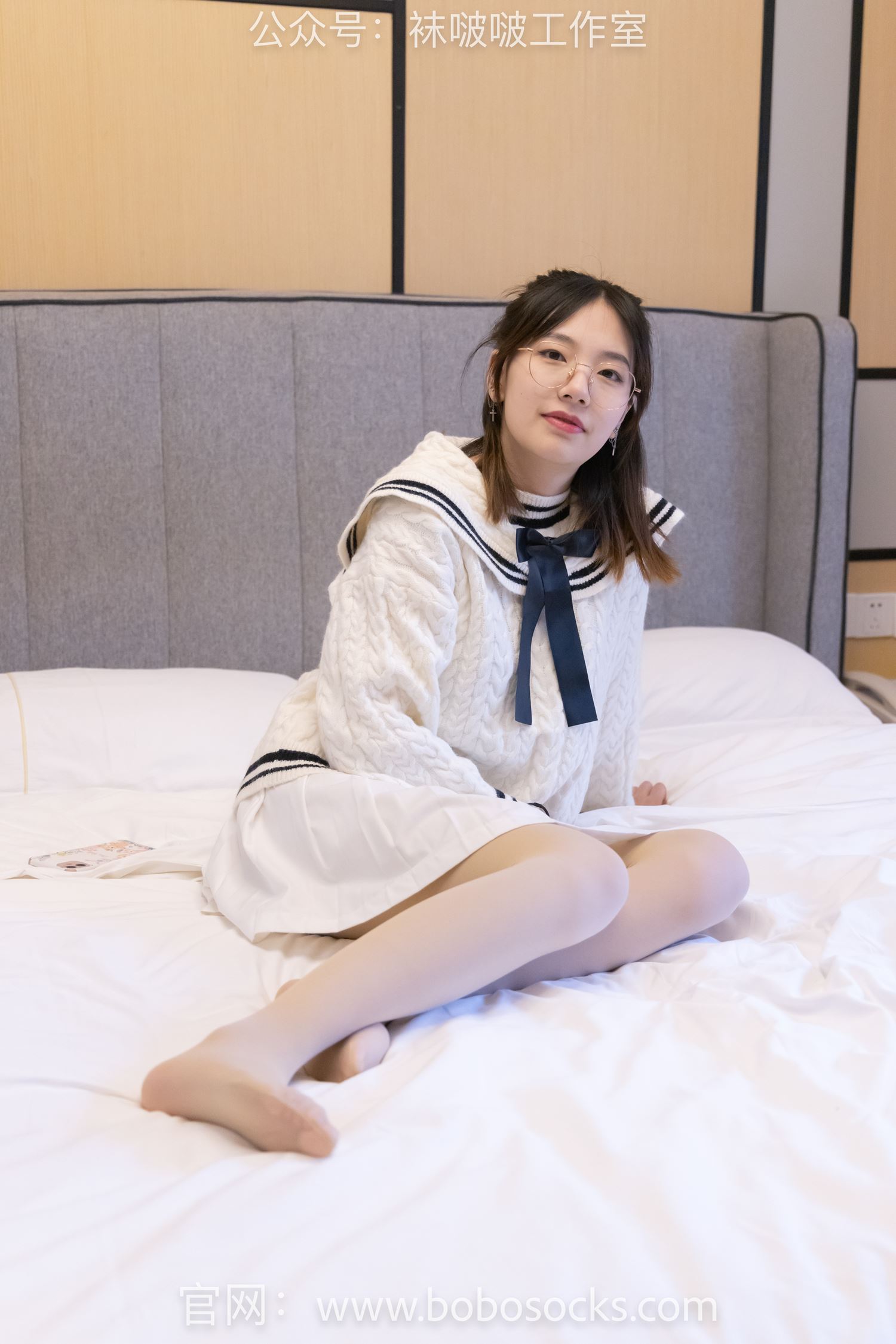 图片[88]-[BoBoSocks袜啵啵]NO.117 小甜豆-黑皮鞋、厚肉丝[135P] – 速更版-美库