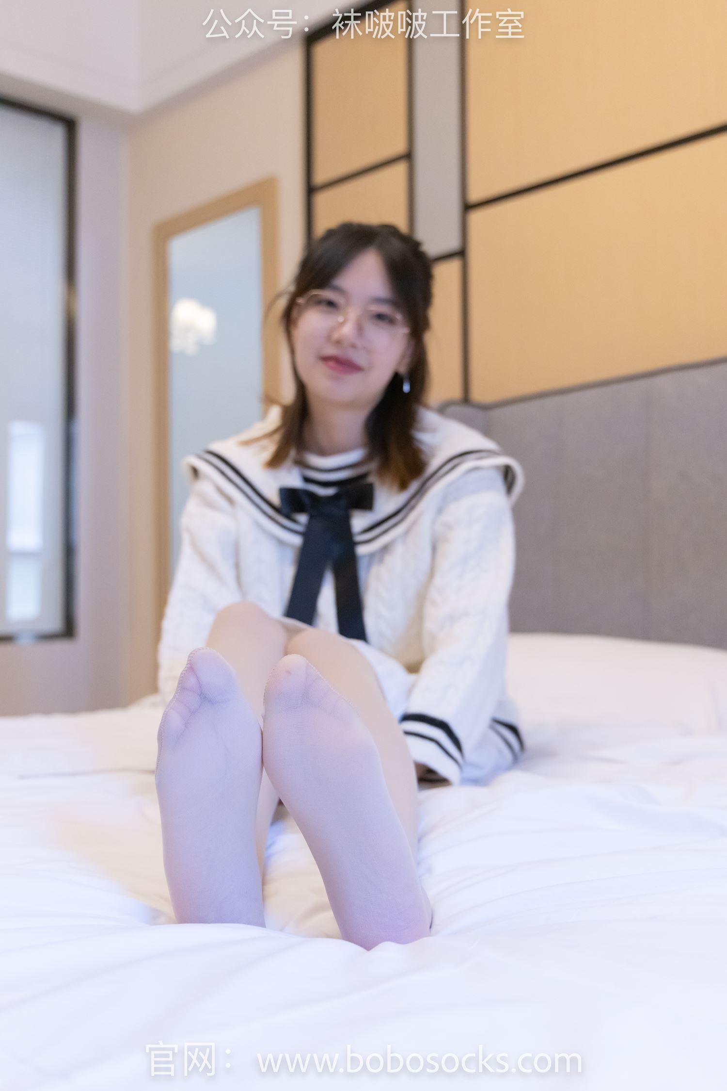 图片[96]-[BoBoSocks袜啵啵]NO.117 小甜豆-黑皮鞋、厚肉丝[135P] – 速更版-美库