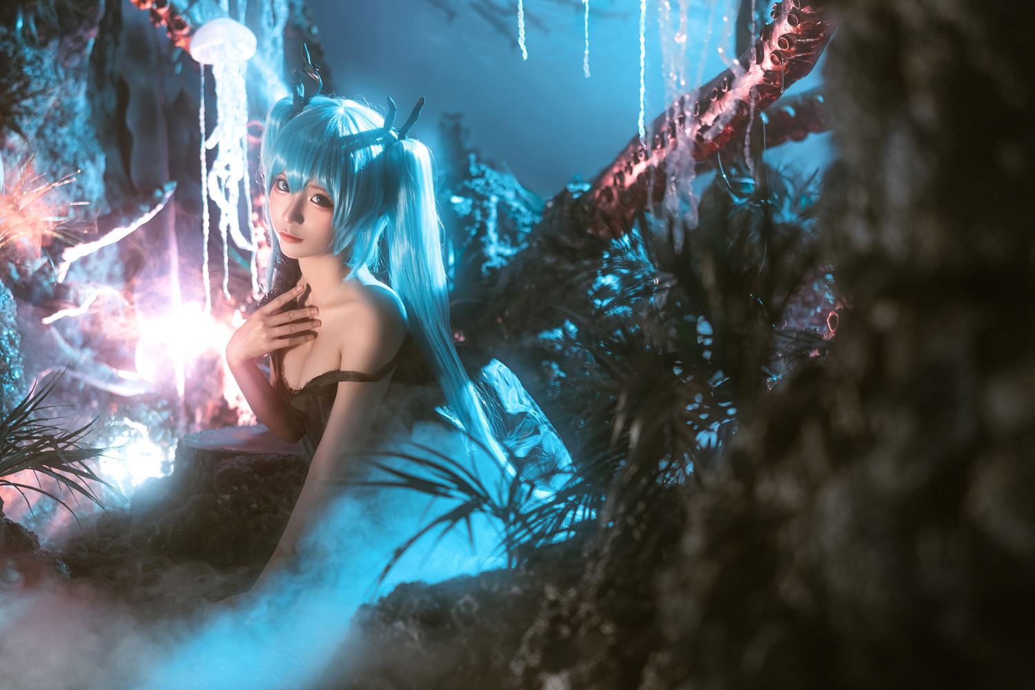 图片[10]-动漫博主蠢沫沫 深海少女 [26P] – 速更版-美库