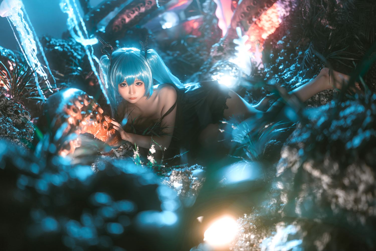 图片[19]-动漫博主蠢沫沫 深海少女 [26P] – 速更版-美库