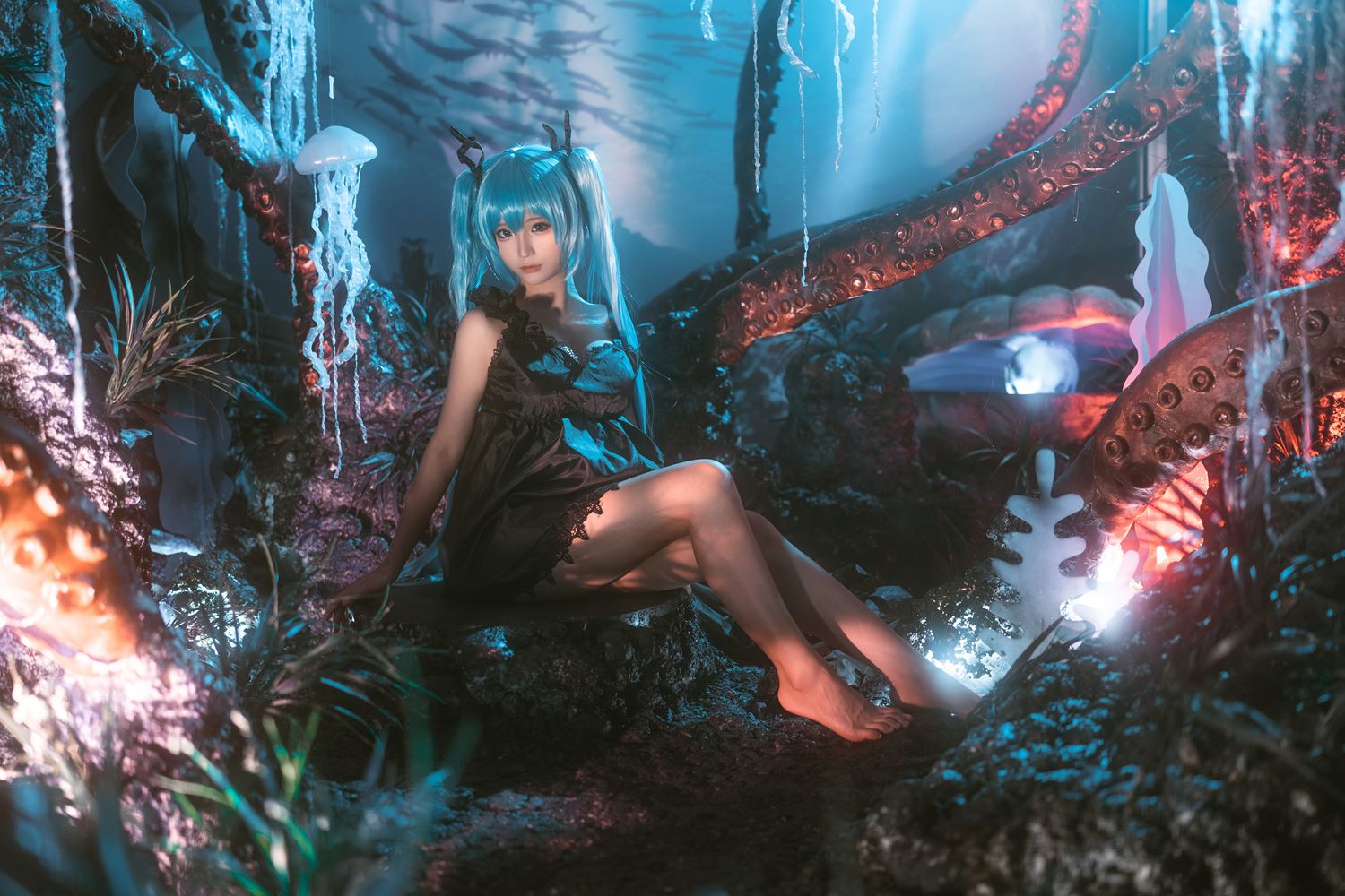 图片[22]-动漫博主蠢沫沫 深海少女 [26P] – 速更版-美库