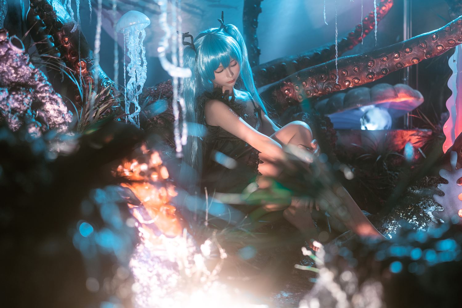 图片[24]-动漫博主蠢沫沫 深海少女 [26P] – 速更版-美库