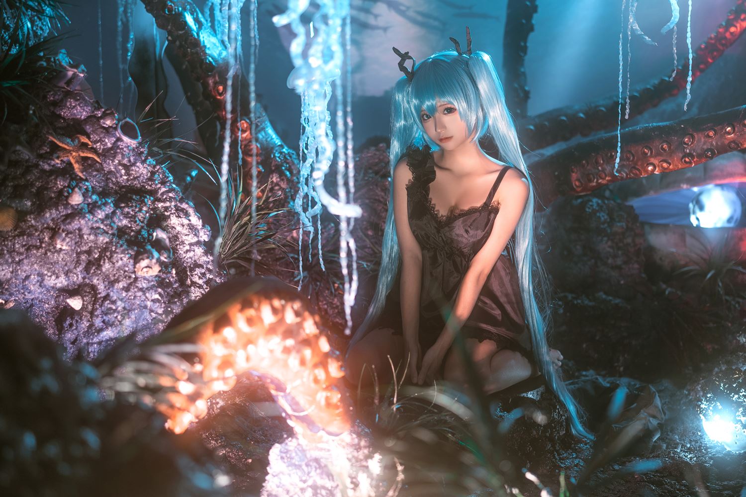 图片[26]-动漫博主蠢沫沫 深海少女 [26P] – 速更版-美库