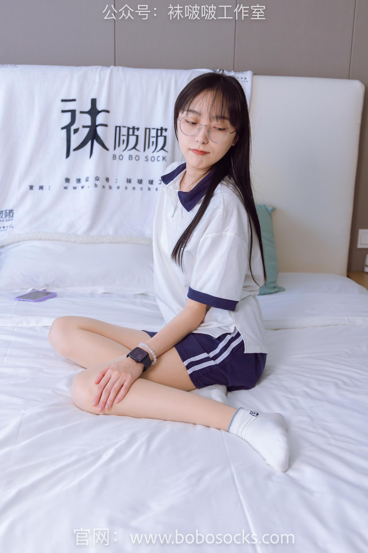 图片[39]-[BoBoSocks袜啵啵]NO.118 稚予-运动鞋、白棉袜、肉丝、踩小熊玩偶[140P] – 速更版-美库