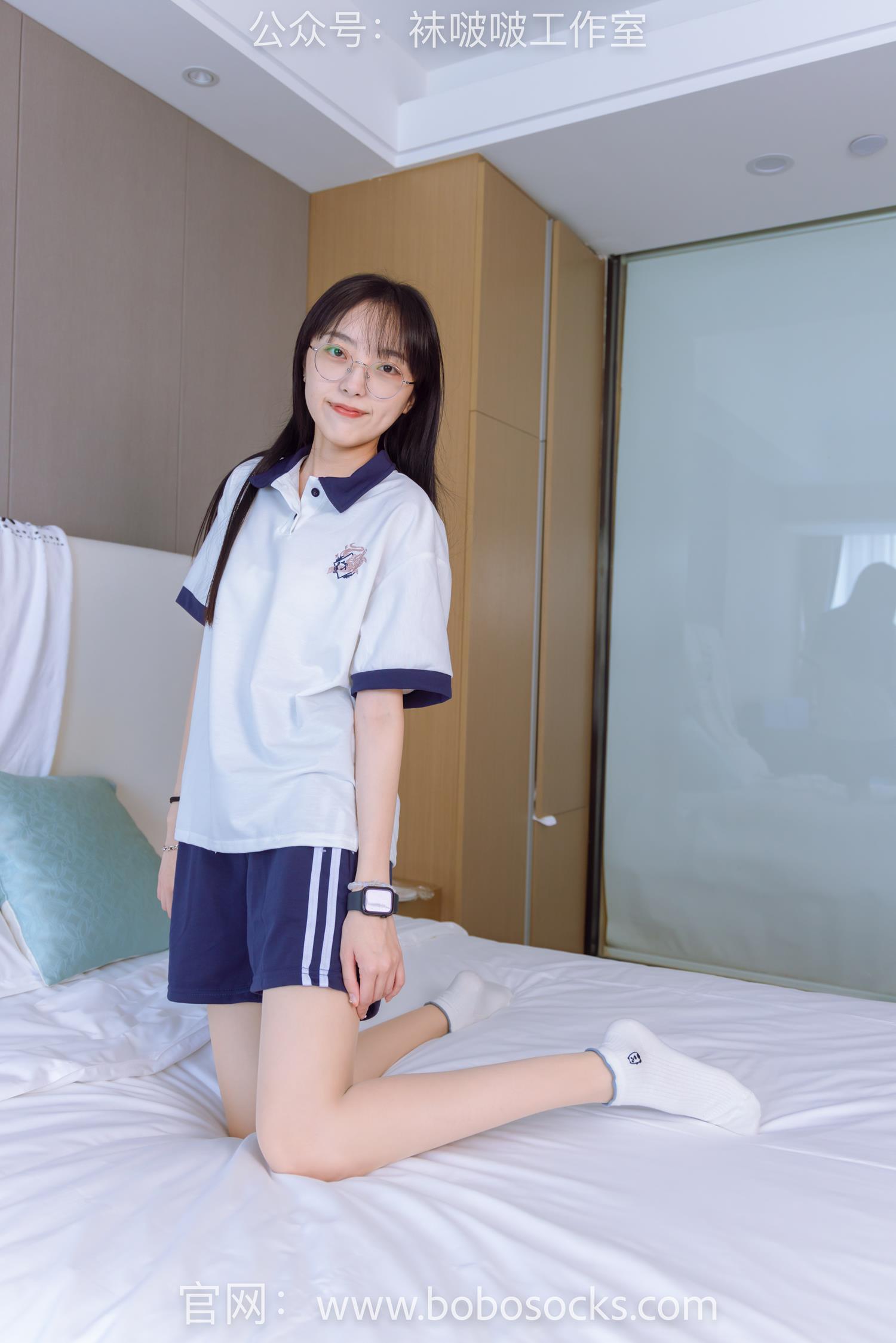 图片[51]-[BoBoSocks袜啵啵]NO.118 稚予-运动鞋、白棉袜、肉丝、踩小熊玩偶[140P] – 速更版-美库
