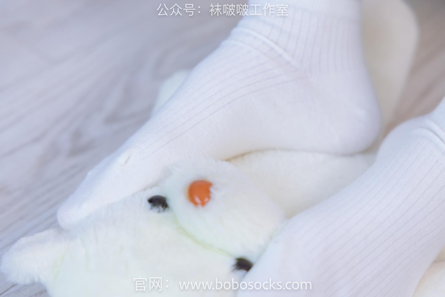 图片[77]-[BoBoSocks袜啵啵]NO.118 稚予-运动鞋、白棉袜、肉丝、踩小熊玩偶[140P] – 速更版-美库