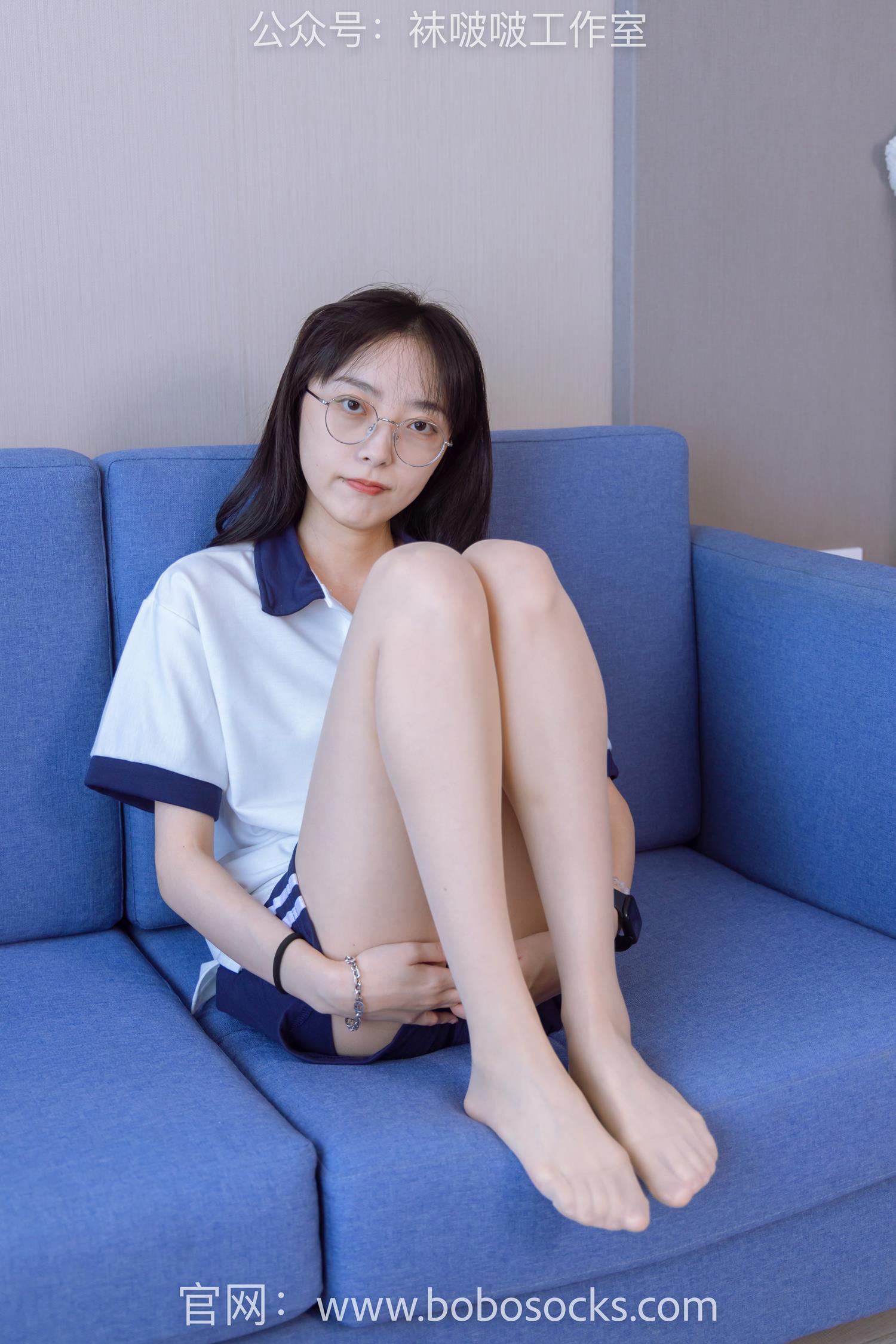 图片[128]-[BoBoSocks袜啵啵]NO.118 稚予-运动鞋、白棉袜、肉丝、踩小熊玩偶[140P] – 速更版-美库