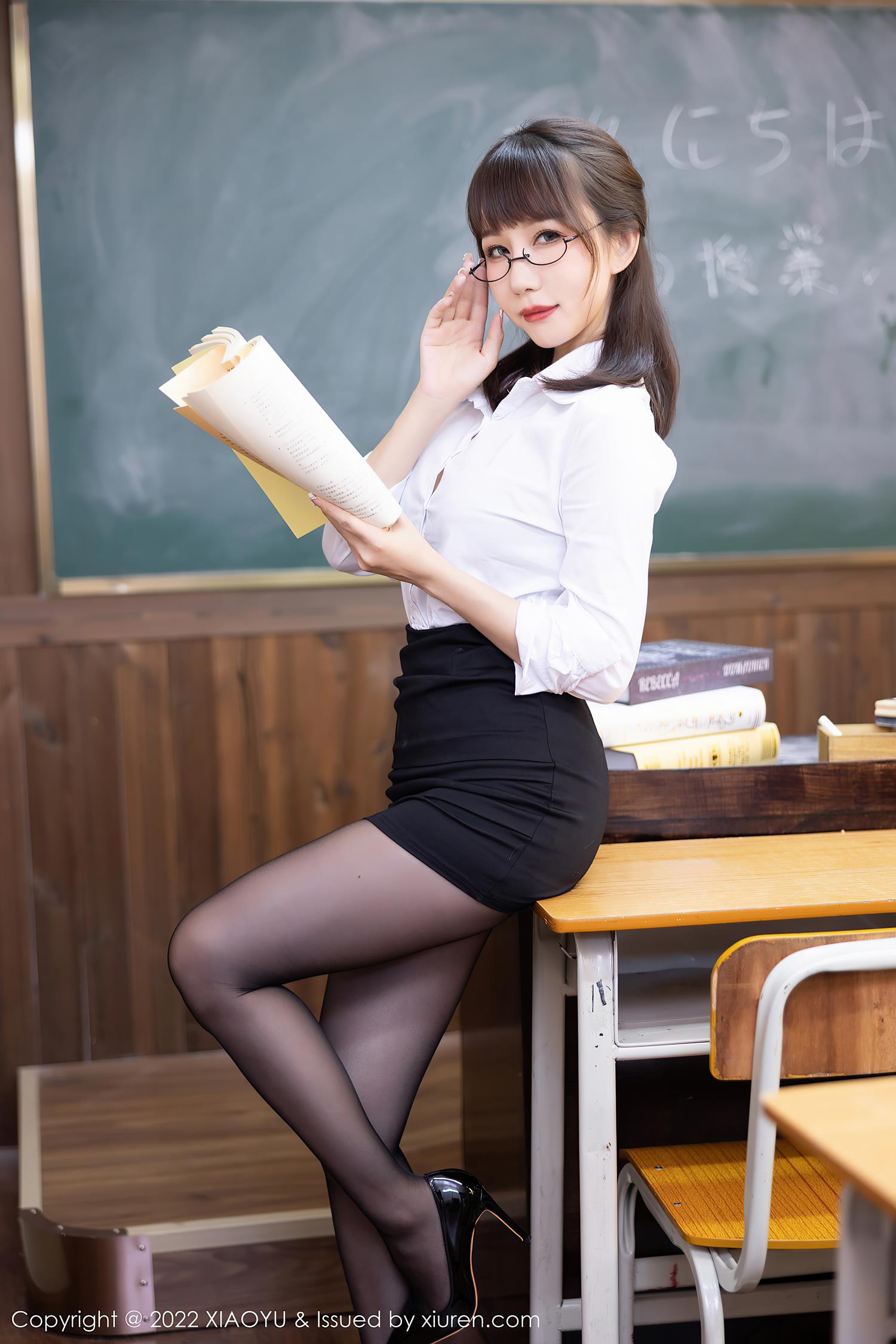 图片[12]-[XIAOYU语画界] 2022.08.10 VOL.839 波巧酱 新人美腿[37P] – 速更版-美库