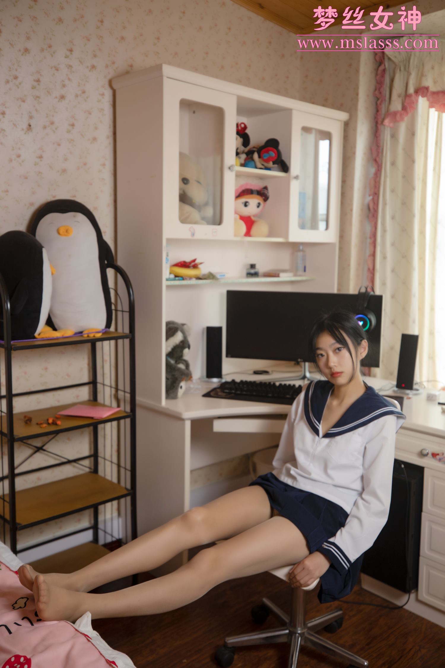 图片[64]-[MSLASS梦丝女神]2021.11.06 靴下黑丝BY肉丝 凌凌[70P] – 速更版-美库