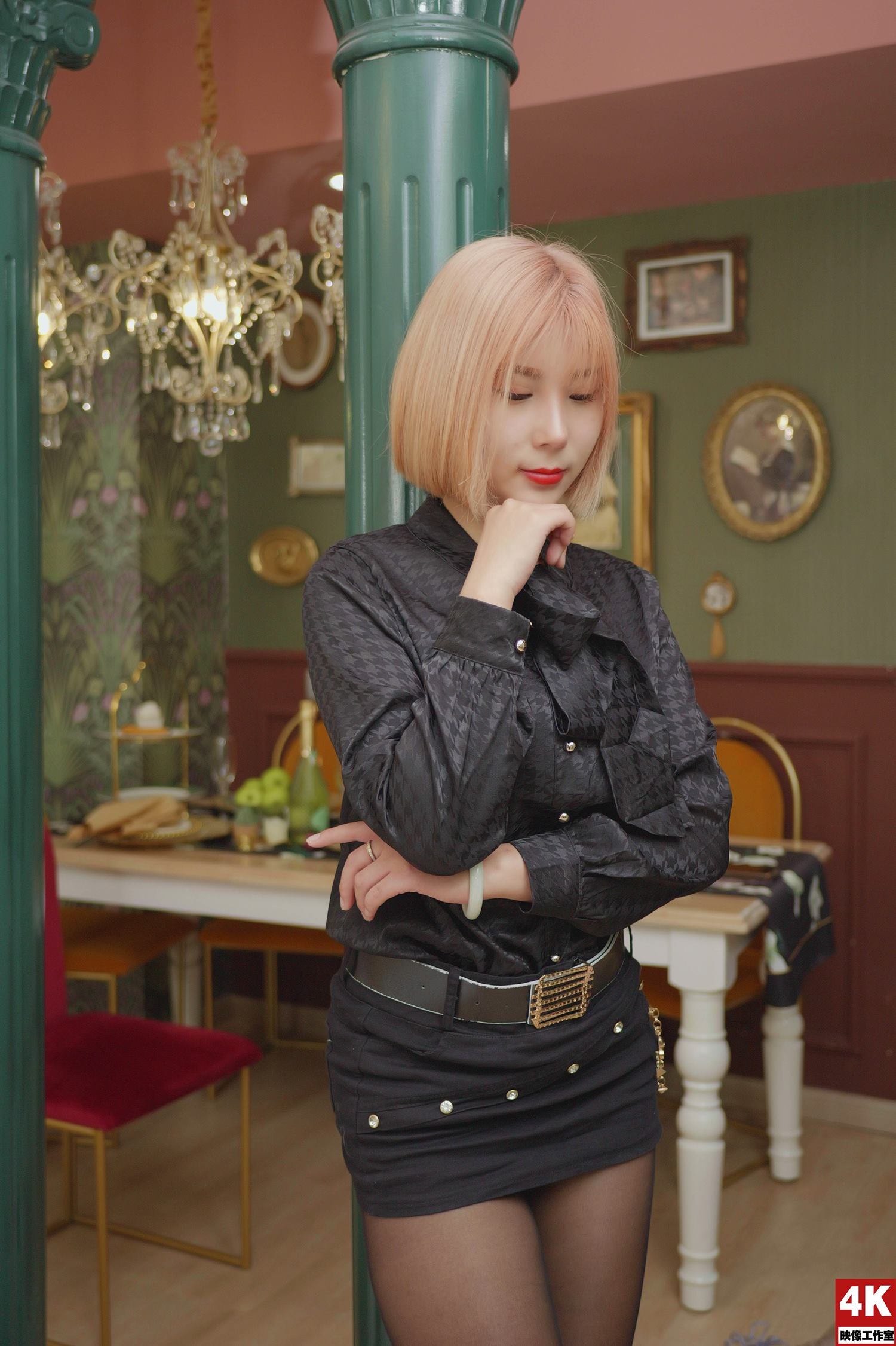 图片[41]-[Ligui丽柜]2022.05.02 卧室里的执勤官（上）小發[76+1P] – 速更版-美库