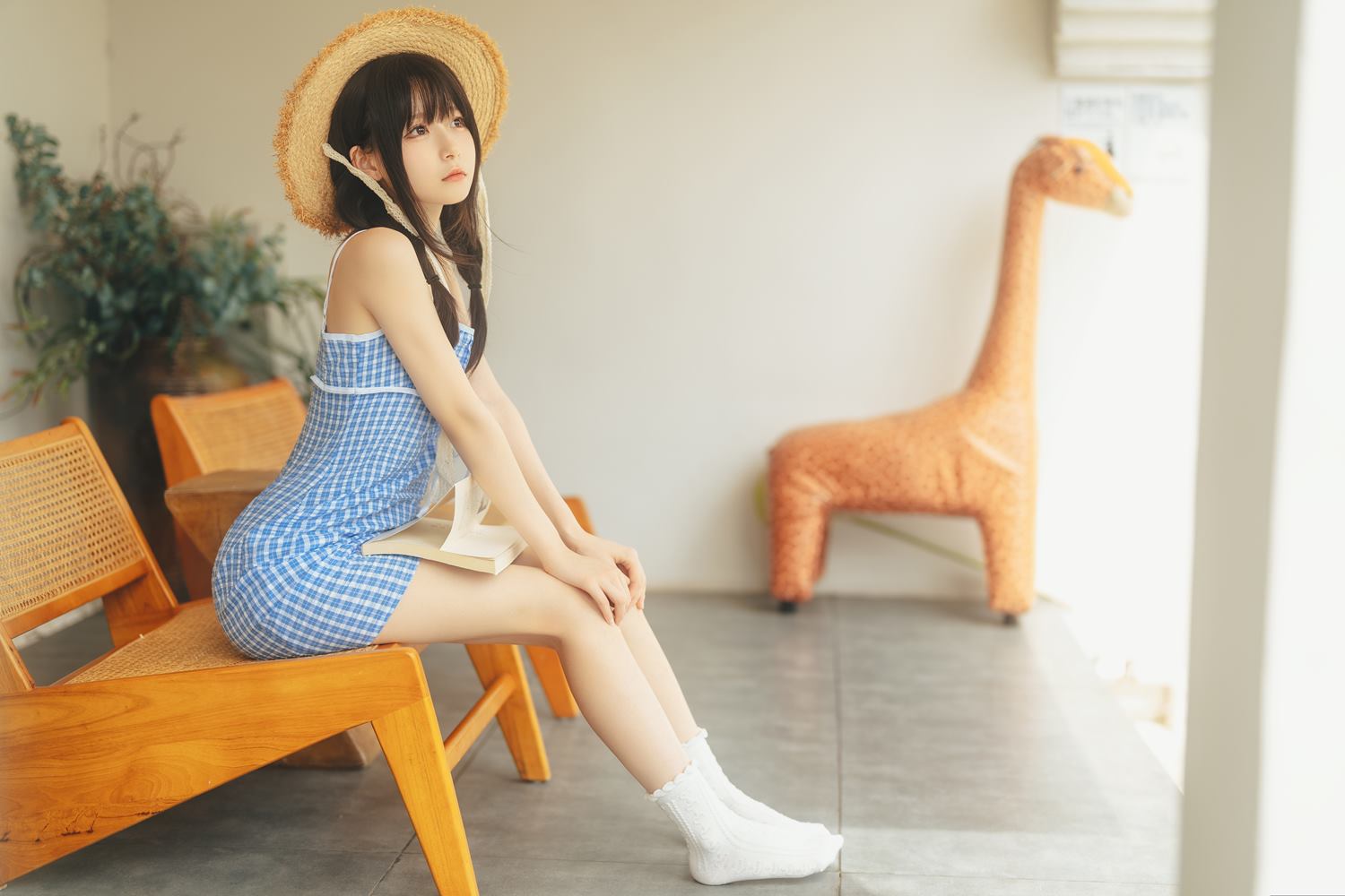 图片[23]-迷之呆梨(发条少女)  夏末 [22P] – 速更版-美库