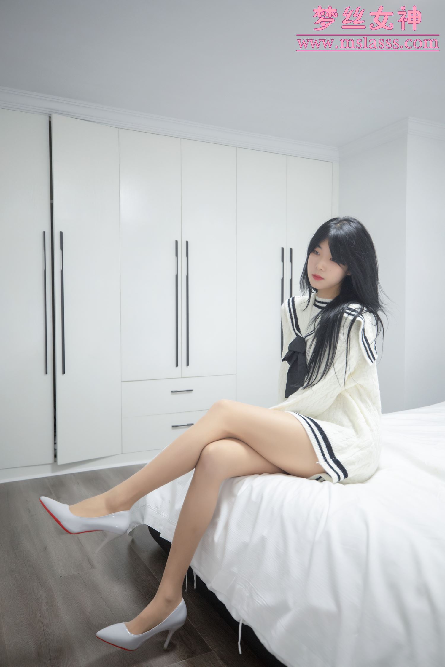 图片[11]-[MSLASS梦丝女神]2021.11.17 白衣大长腿 韩飞儿[27P] – 速更版-美库