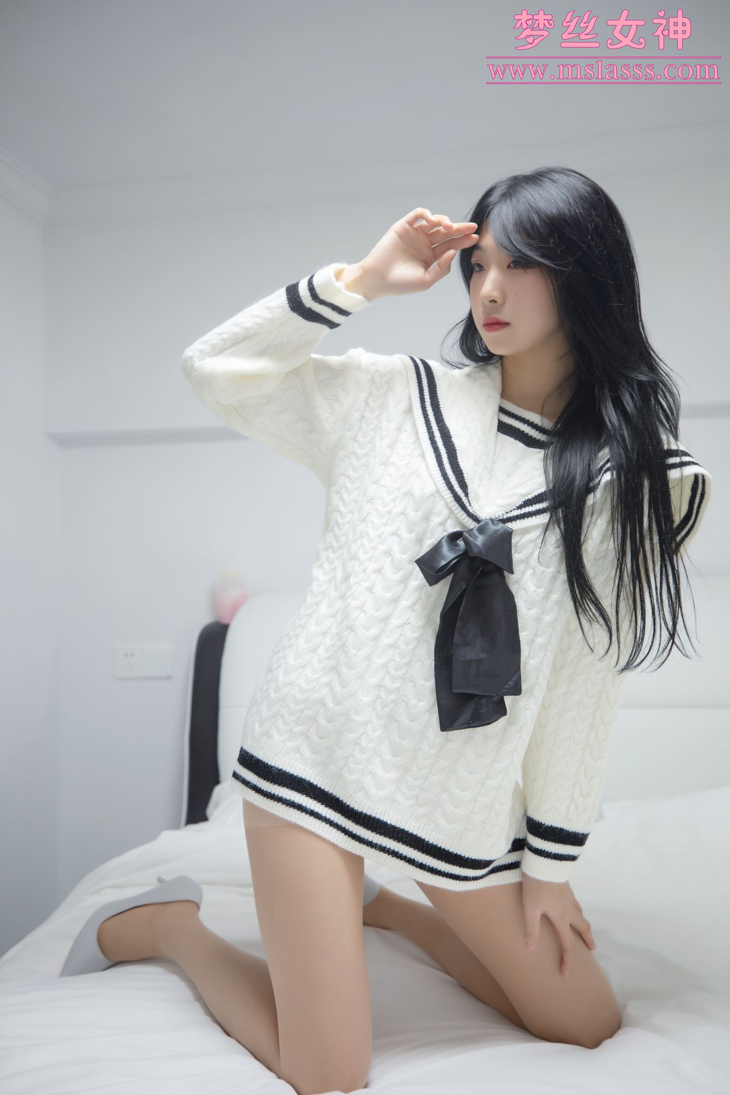 图片[17]-[MSLASS梦丝女神]2021.11.17 白衣大长腿 韩飞儿[27P] – 速更版-美库