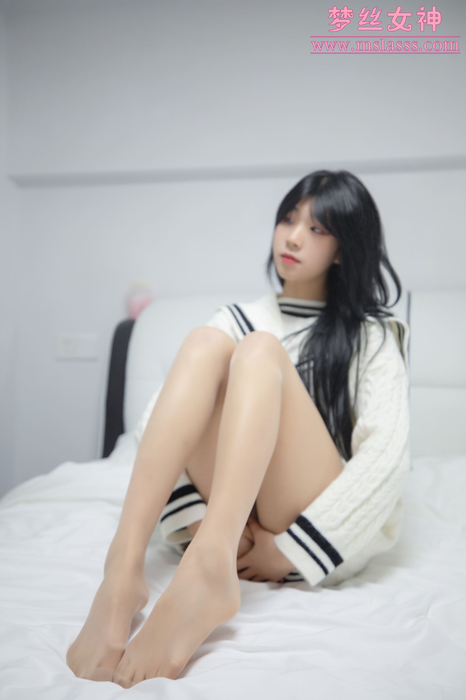 图片[23]-[MSLASS梦丝女神]2021.11.17 白衣大长腿 韩飞儿[27P] – 速更版-美库