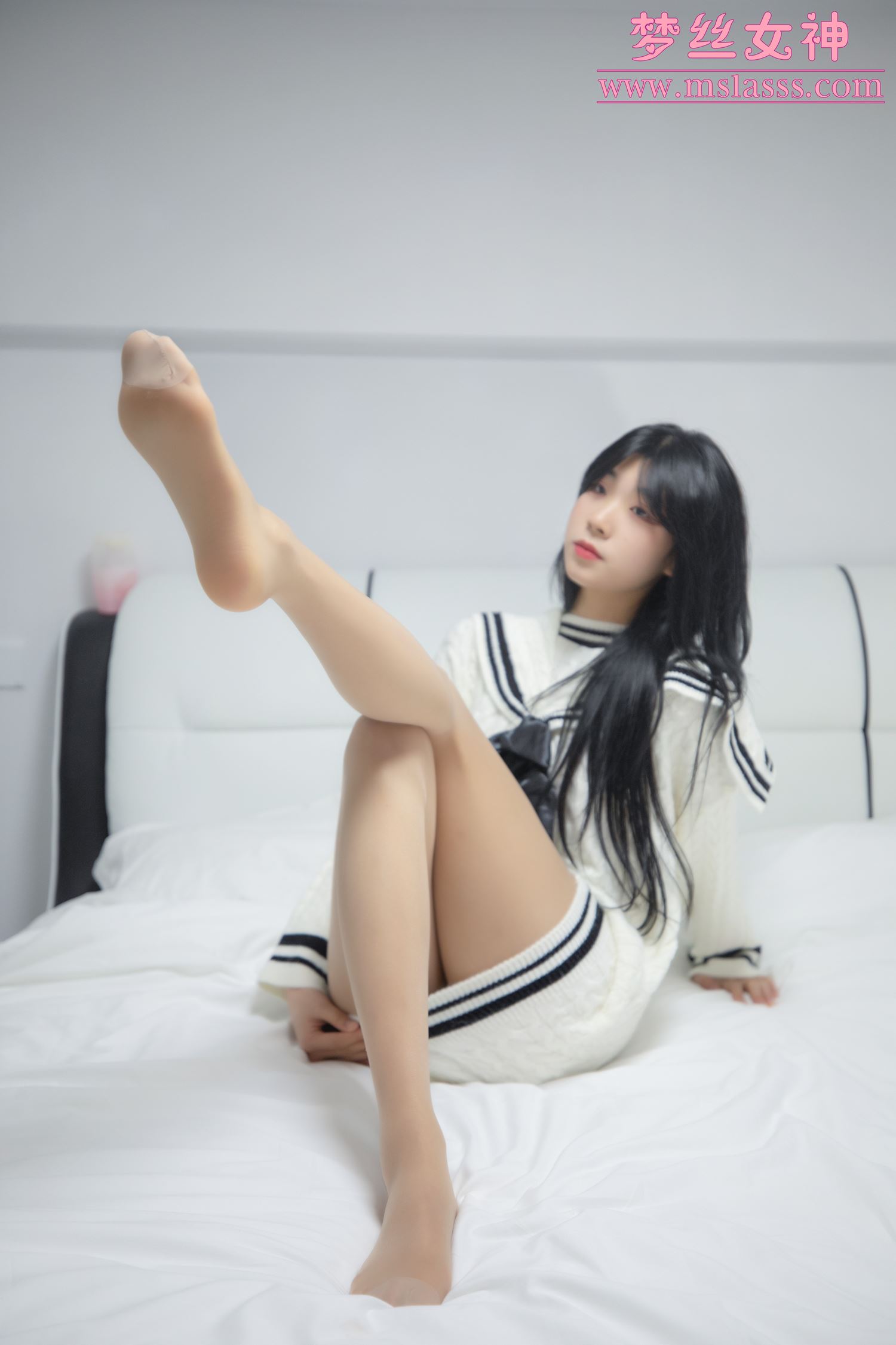 图片[27]-[MSLASS梦丝女神]2021.11.17 白衣大长腿 韩飞儿[27P] – 速更版-美库