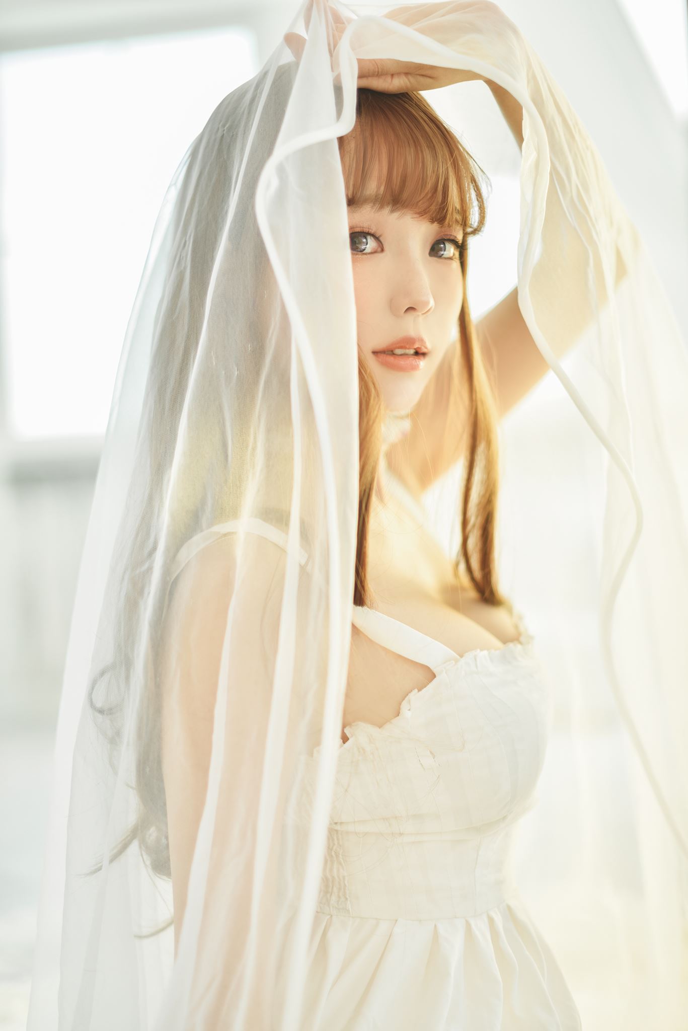 图片[9]-台湾Coser@ElyEE子 White Dress [22P] – 速更版-美库