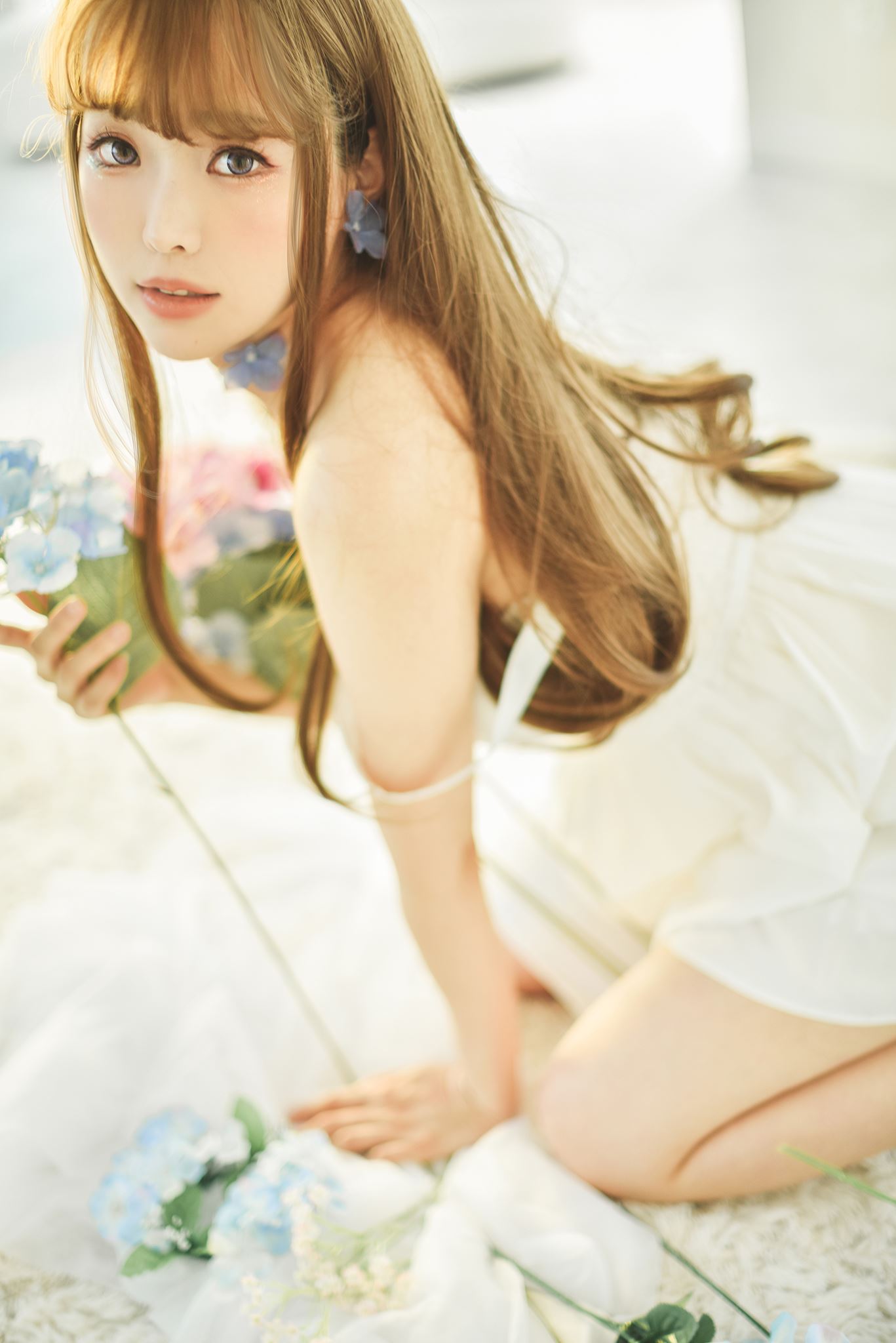 图片[14]-台湾Coser@ElyEE子 White Dress [22P] – 速更版-美库