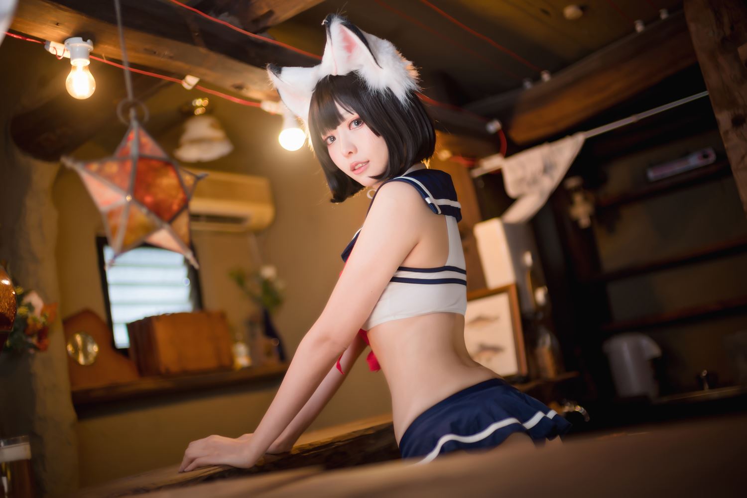图片[13]-台湾Coser@ElyEE子 獸耳居酒屋 [31P] – 速更版-美库
