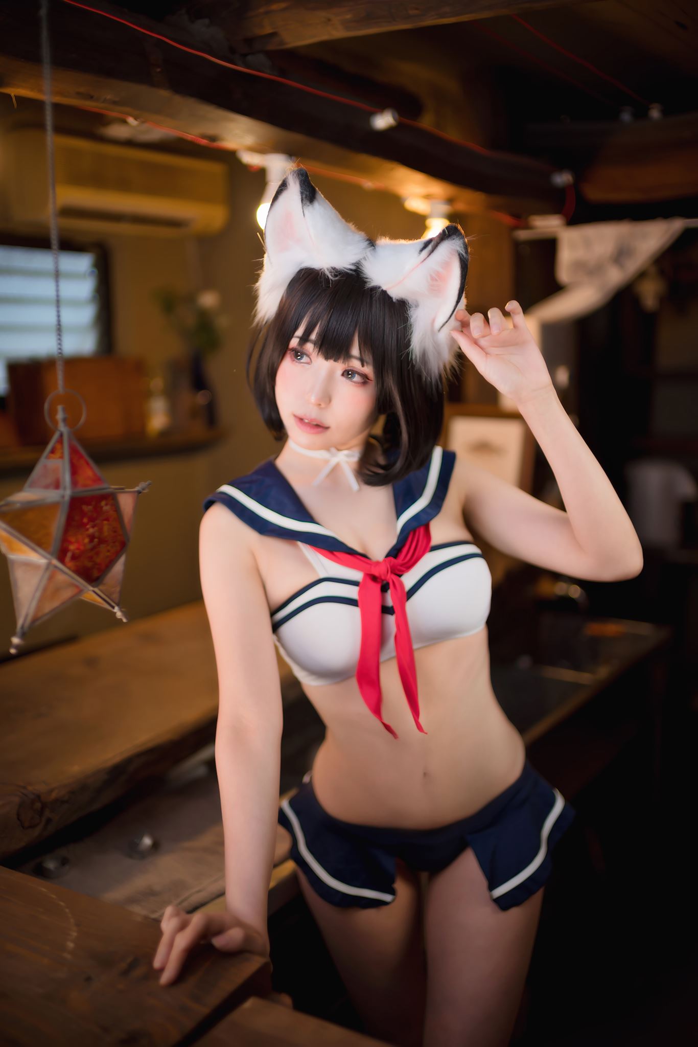 图片[15]-台湾Coser@ElyEE子 獸耳居酒屋 [31P] – 速更版-美库