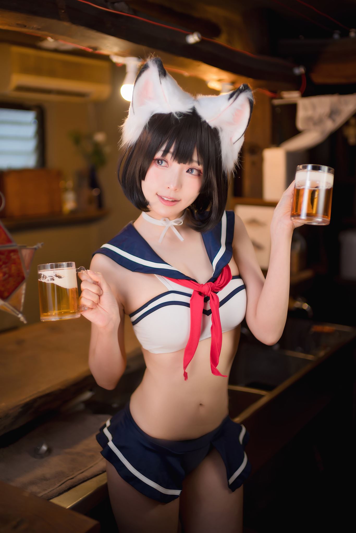 图片[17]-台湾Coser@ElyEE子 獸耳居酒屋 [31P] – 速更版-美库