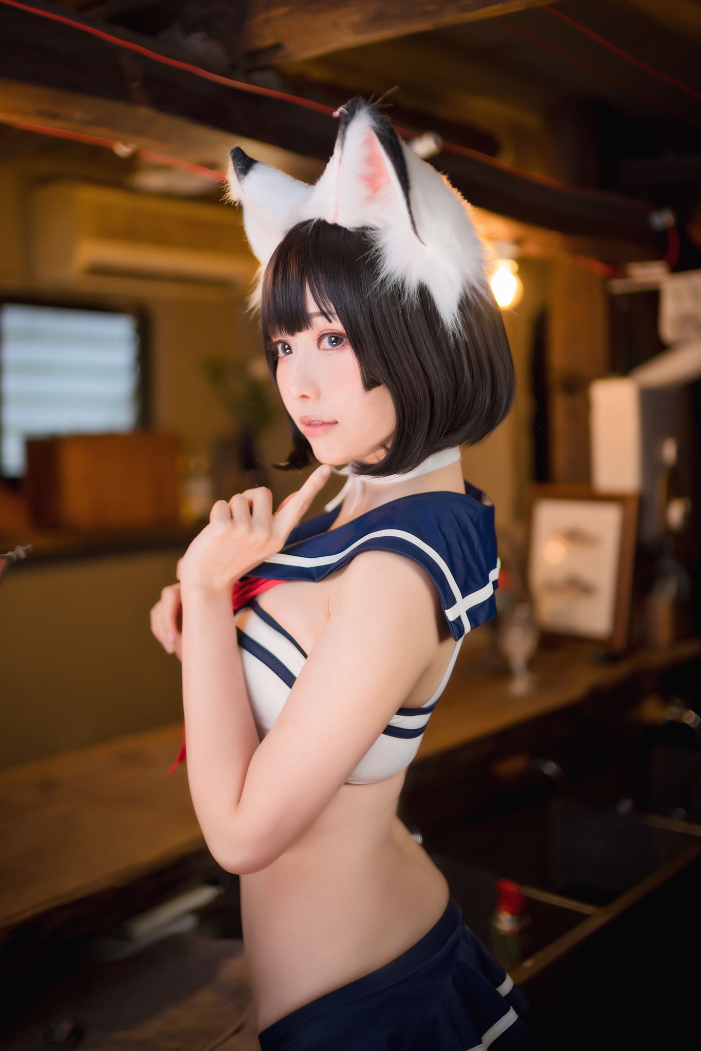 图片[18]-台湾Coser@ElyEE子 獸耳居酒屋 [31P] – 速更版-美库