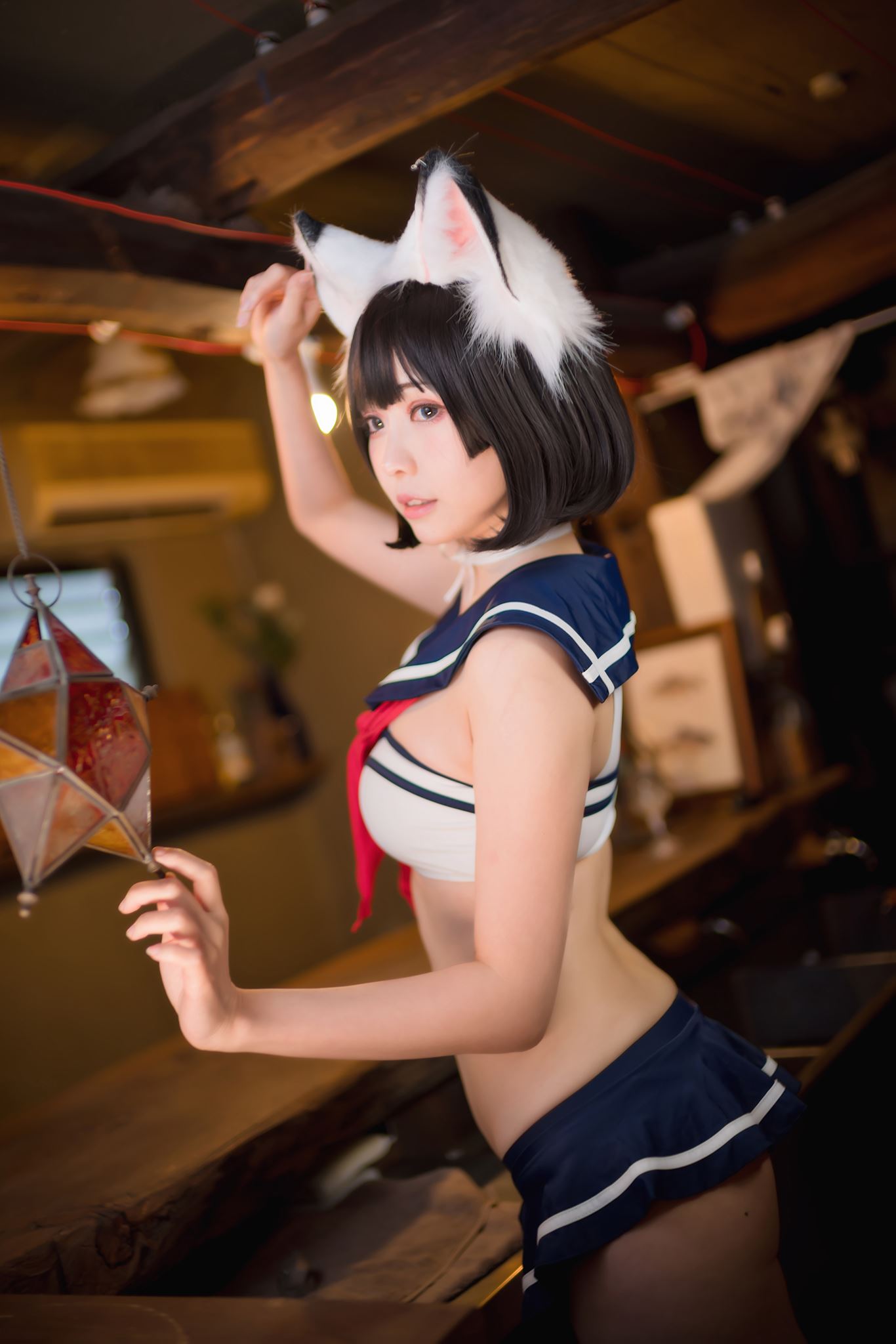 图片[19]-台湾Coser@ElyEE子 獸耳居酒屋 [31P] – 速更版-美库